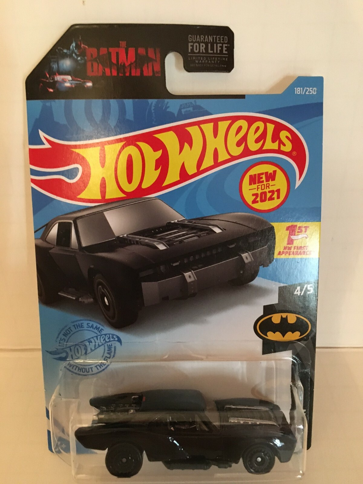 Hot Wheels Batmobile Black #181 181/250 2021 Batman 4/5 | eBay