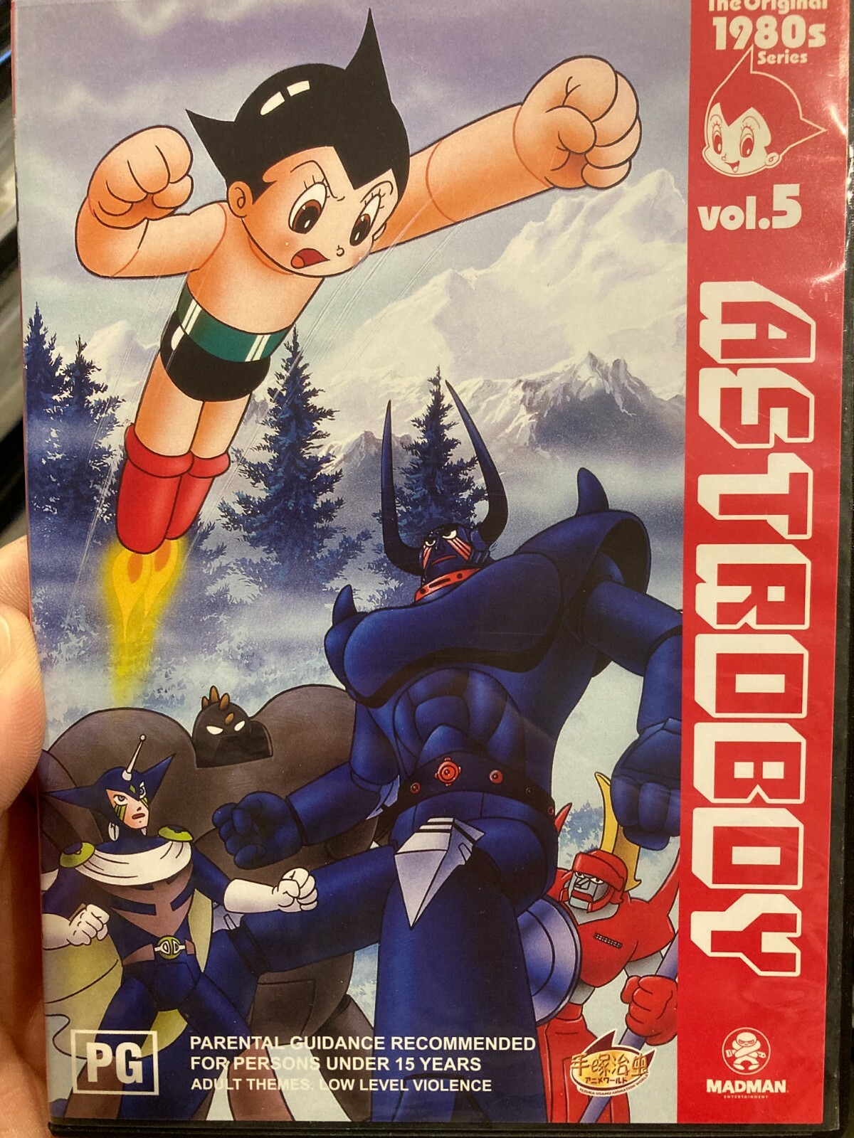 Astro Boy : The Original 1980s Series - Volume 5 region 4 DVD