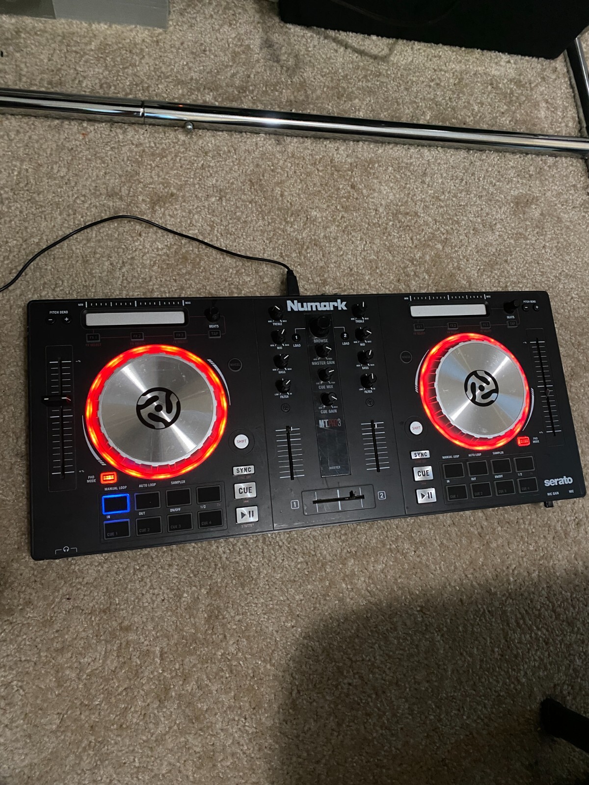 Numark Mixtrack Pro 3 Mixer DJ Controller USB (Not Tested) | eBay