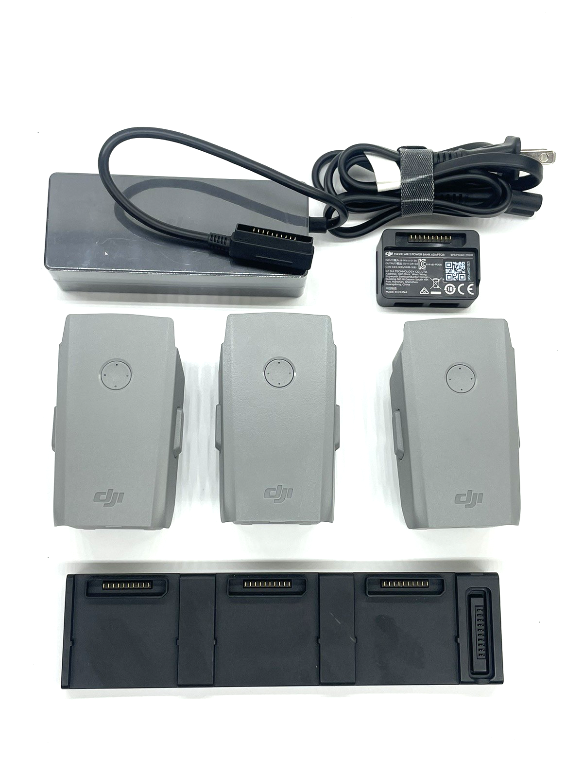 DJI Mavic Air 2, Air 2S Battery Set of 3 Fly More Combo (No Drone