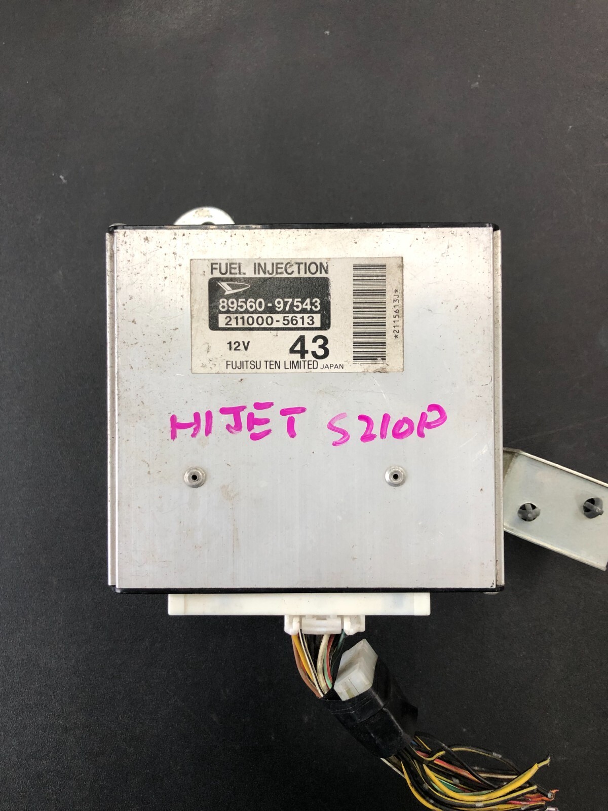 DAIHATSU HIJET S210P Engine Control Unit ECU EF-SE 43 89560-97543