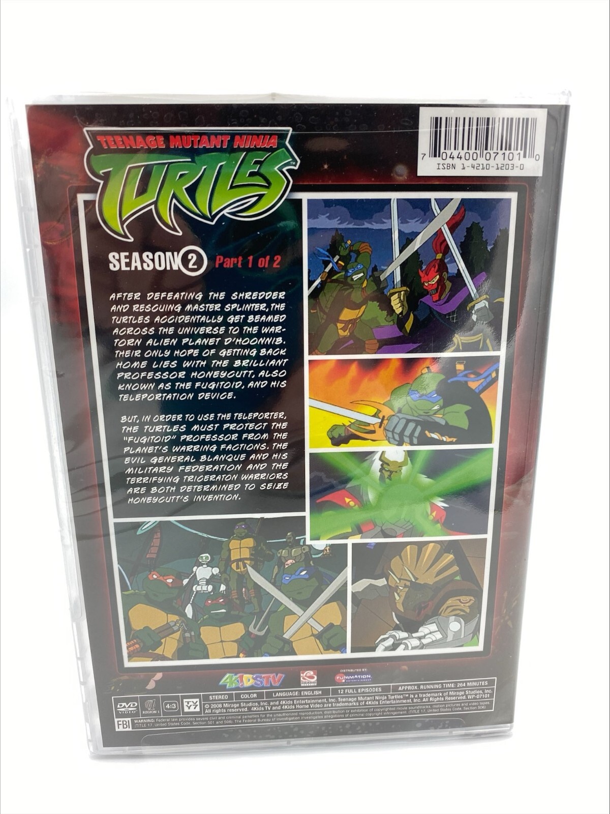 Teenage Mutant Ninja Turtles - Season 2: Part 1 DVD 704400071010| eBay