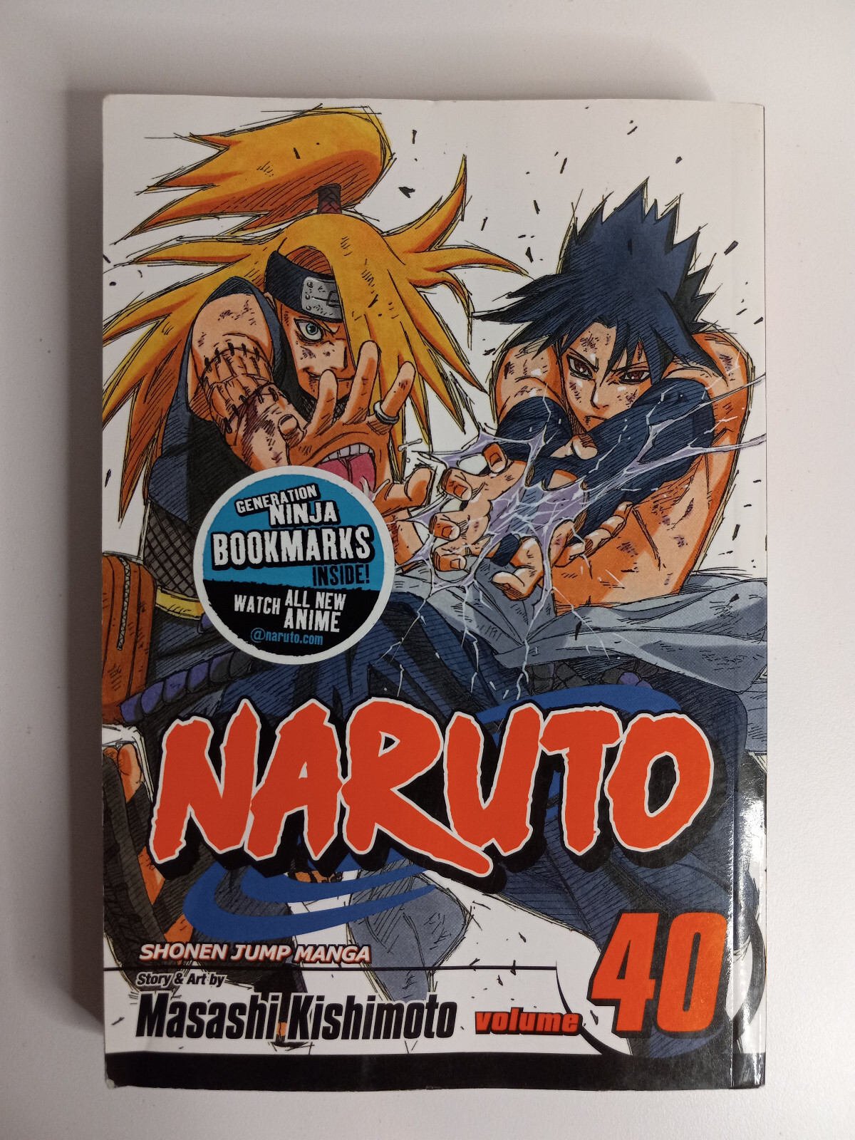 Naruto, Vol. 40 by Masashi Kishimoto (English) Paperback Book
