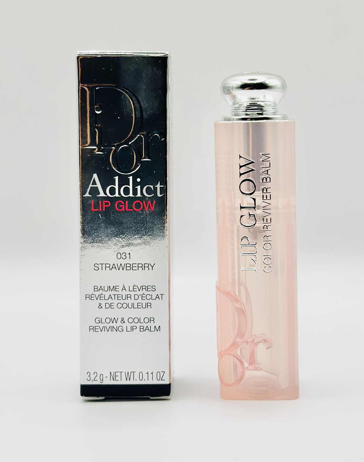 Dior Addict Lip Glow Balm 031 Strawberry (0.12 fl oz) | eBay