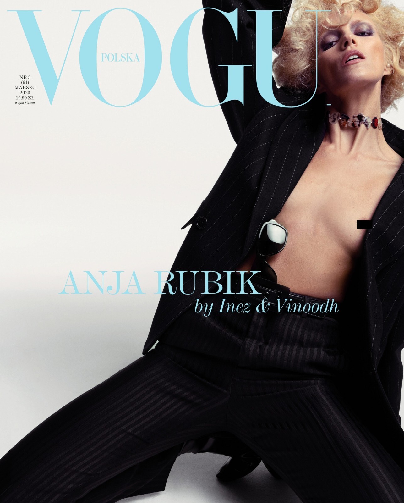 VOGUE Poland 3/2023, March 2023 ANJA RUBIK on cover / version 3 | eBay