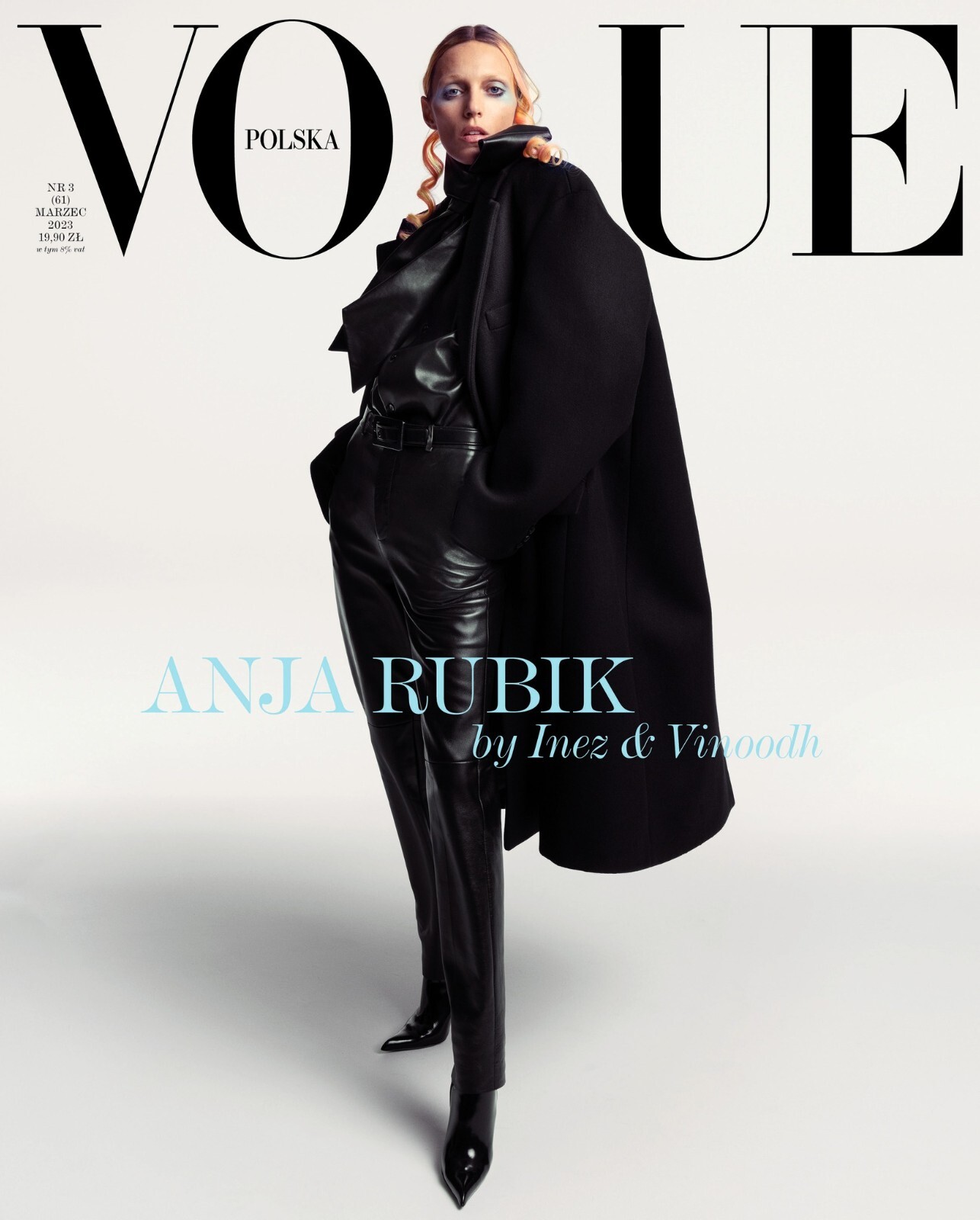 VOGUE Poland 3/2023, March 2023 ANJA RUBIK on cover / version 2 | eBay