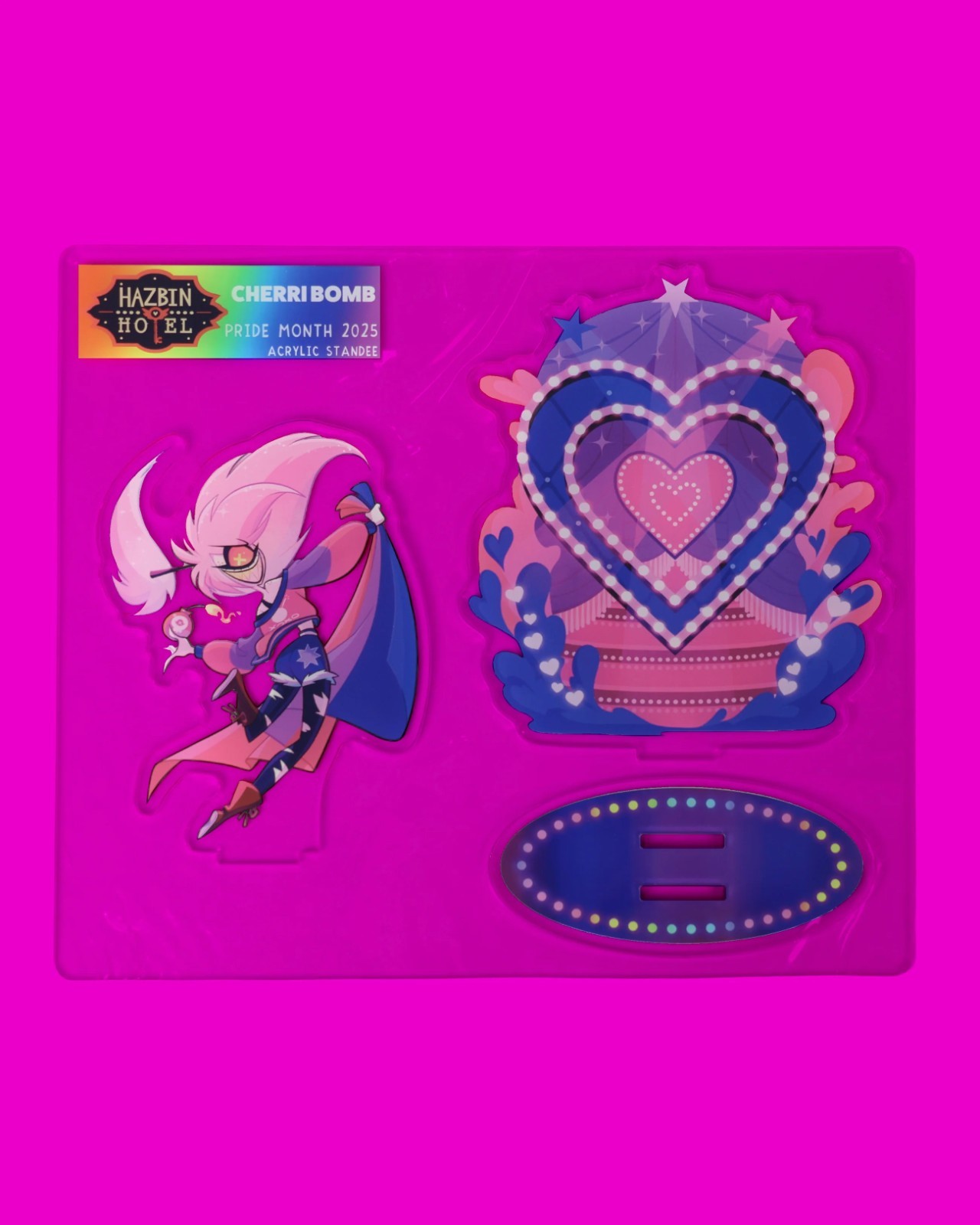Hazbin Hotel Pride 2025 Cherri Bomb Acrylic Standee | eBay
