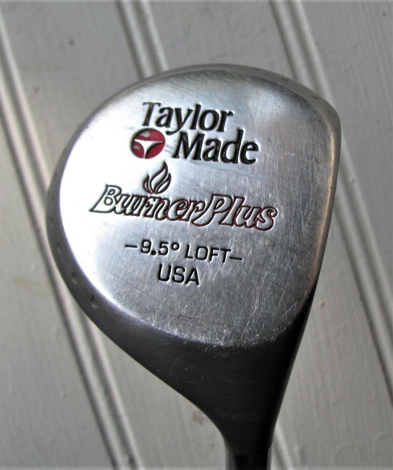 TaylorMade Burner Plus Driver Tour Preferred 9.5* Steel Gold