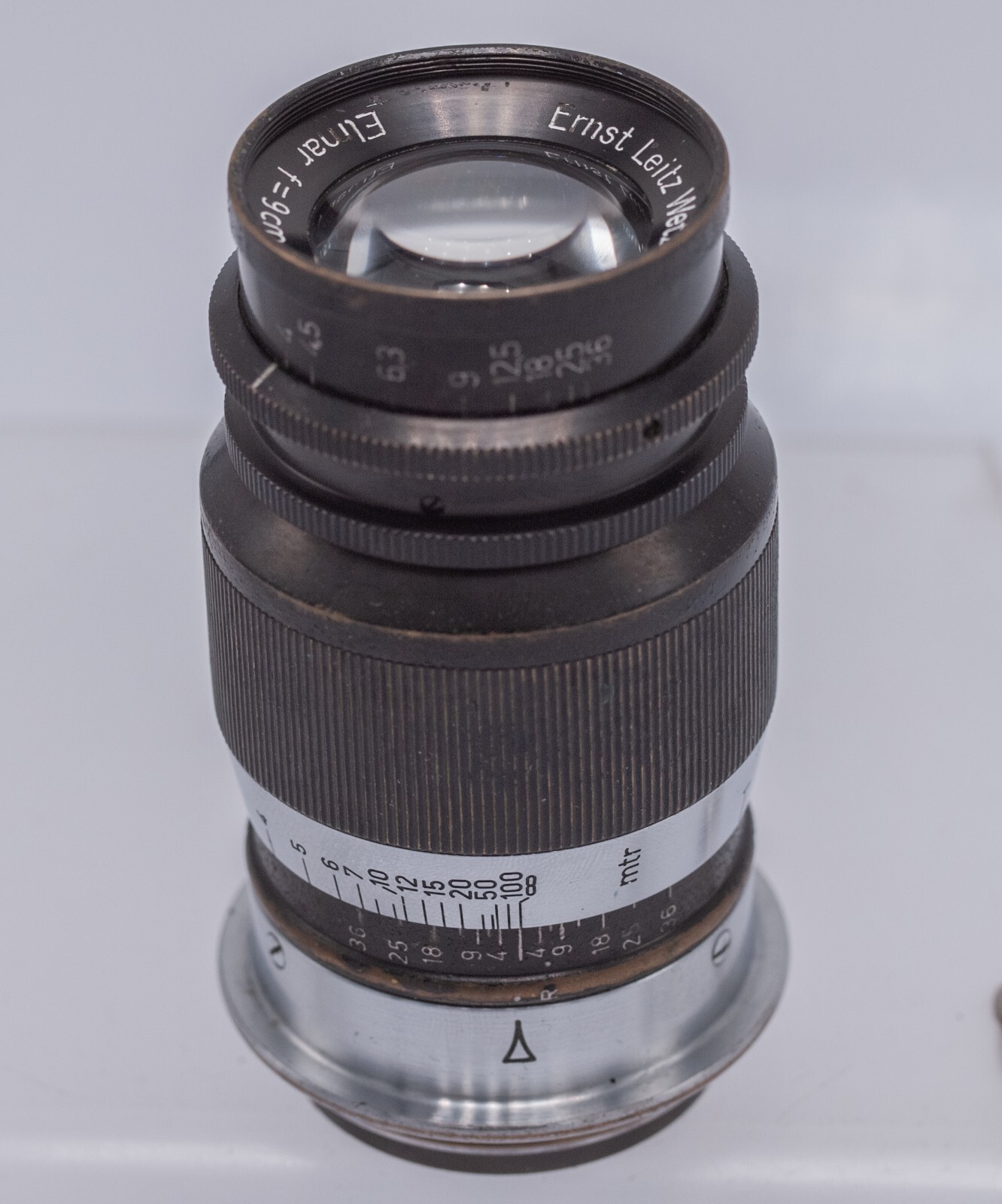 1938 - Leitz Leica Elmar 9cm 90mm F4 LTM Rangefinder Mount Prime