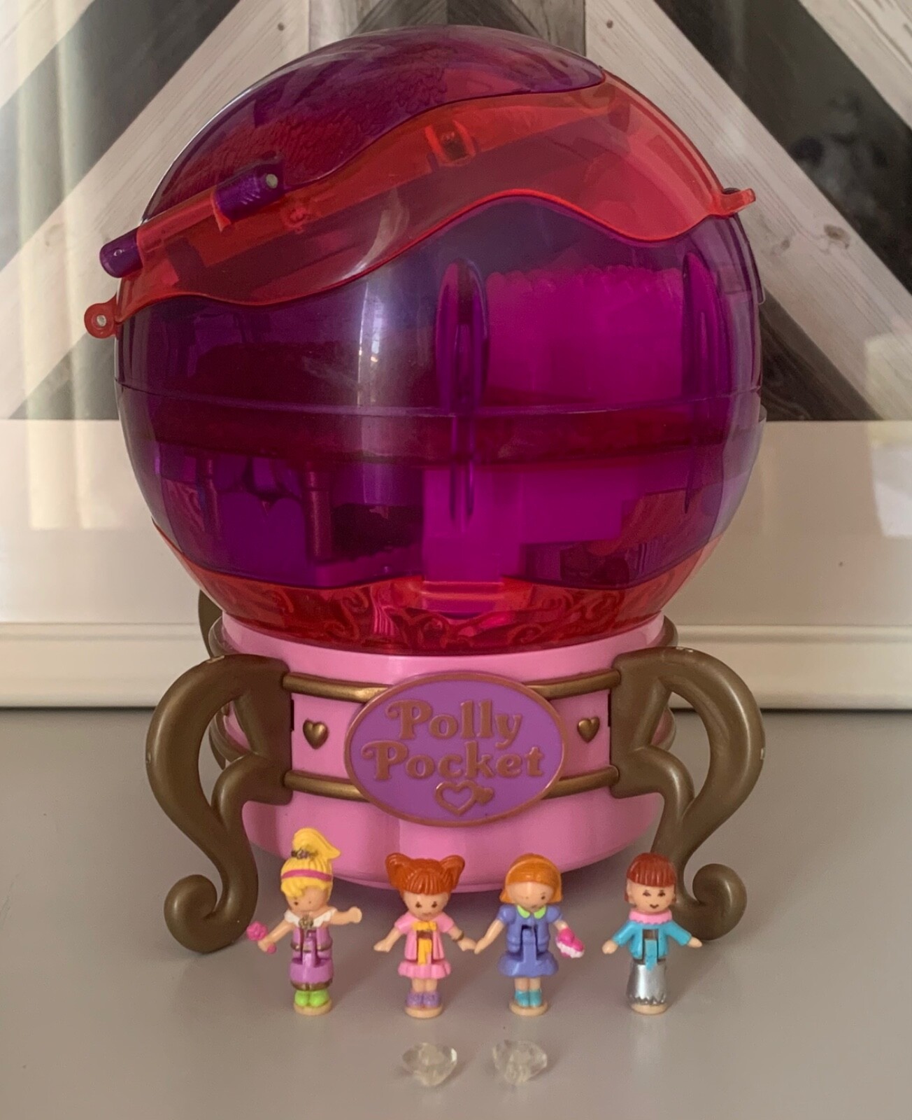 Polly Pocket 1996 Jewel Magic Ball - Sparkle Surprise. | eBay