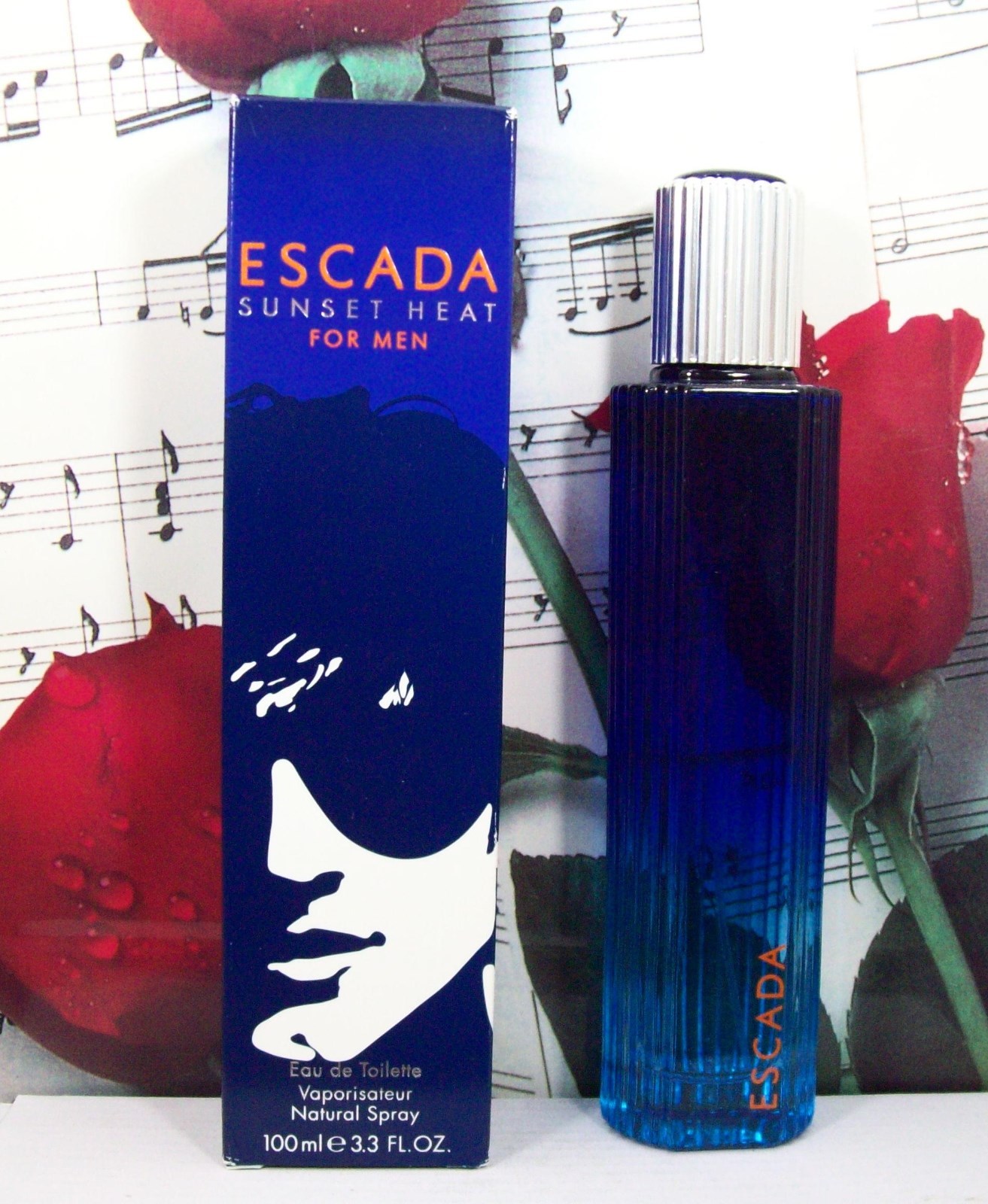 Escada Sunset Heat For Men EDT Spray 3.3 FL. OZ. NWB | eBay