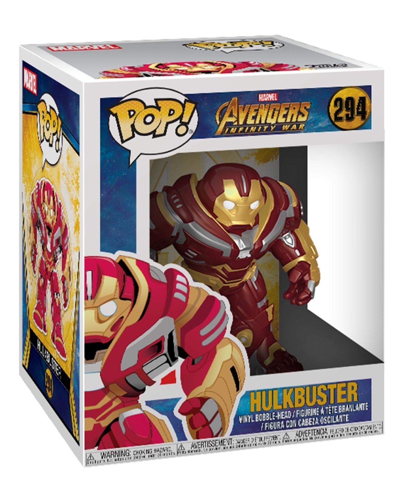 Pop! Marvel Avengers Infinity War Hulkbuster 6 inch Figure #294