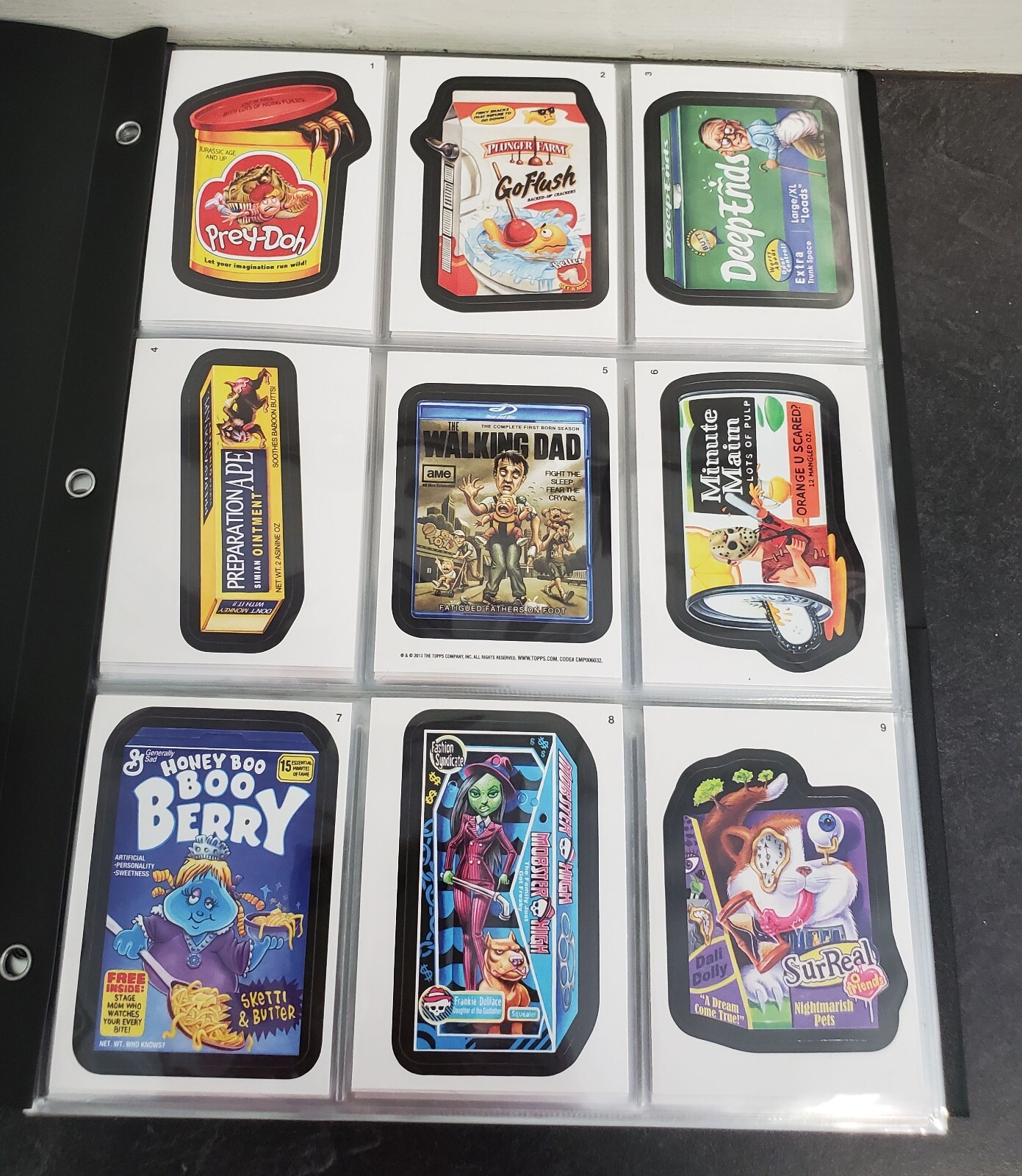 Wacky Packages 2013 Series 11 base set 55 cards | eBay