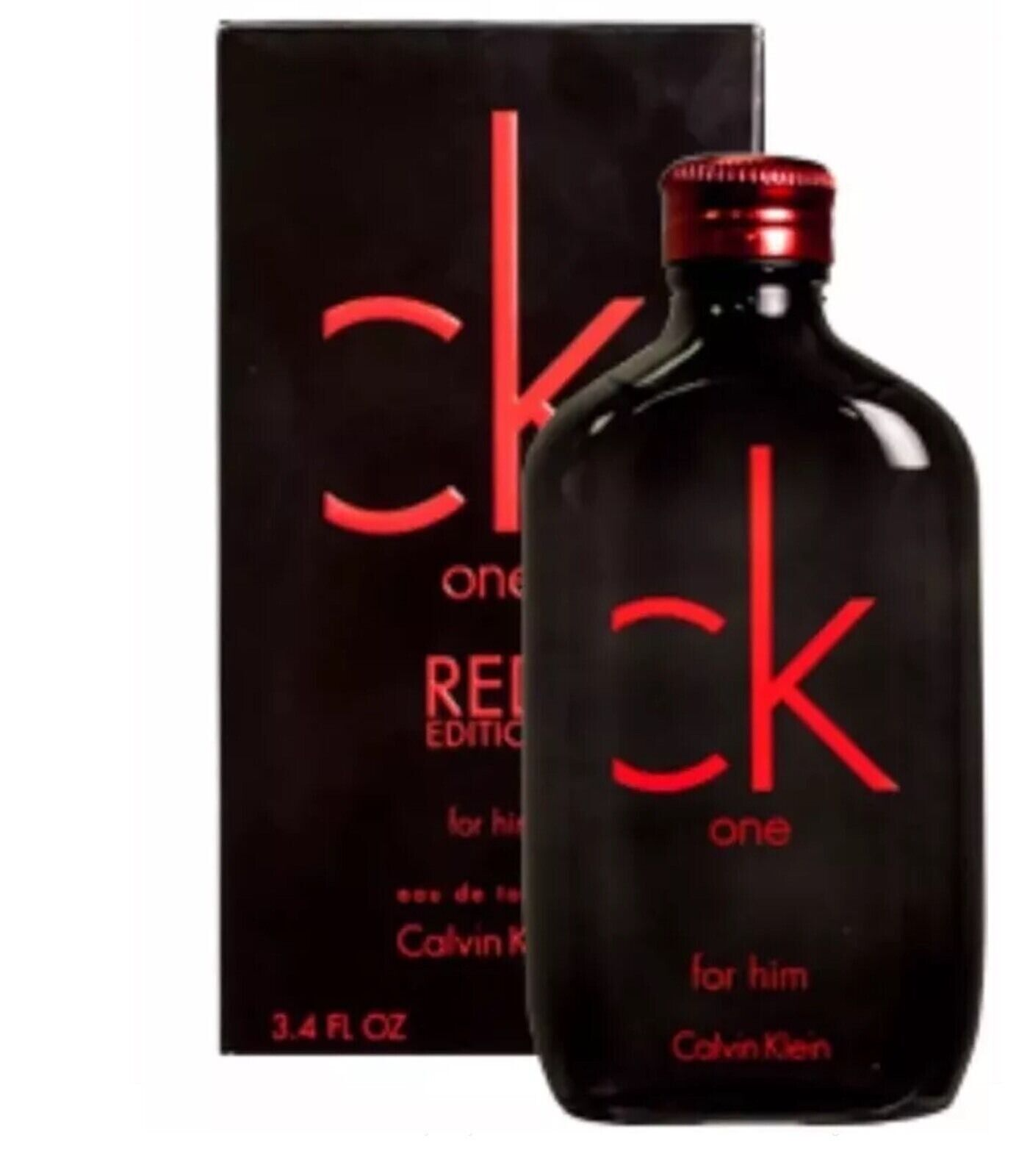 CK One Red Edition For Him 3.4 oz Calvin Klein Eau De Toilette