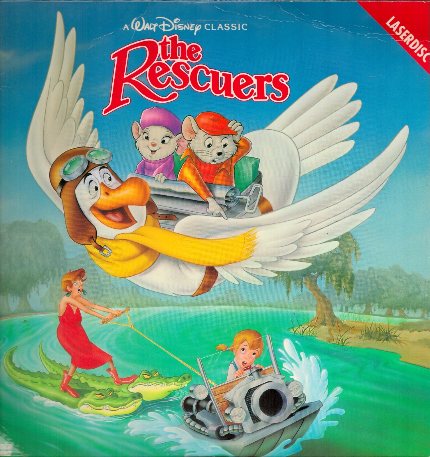 The Rescuers Walt Disney Laserdisc (1977) | eBay