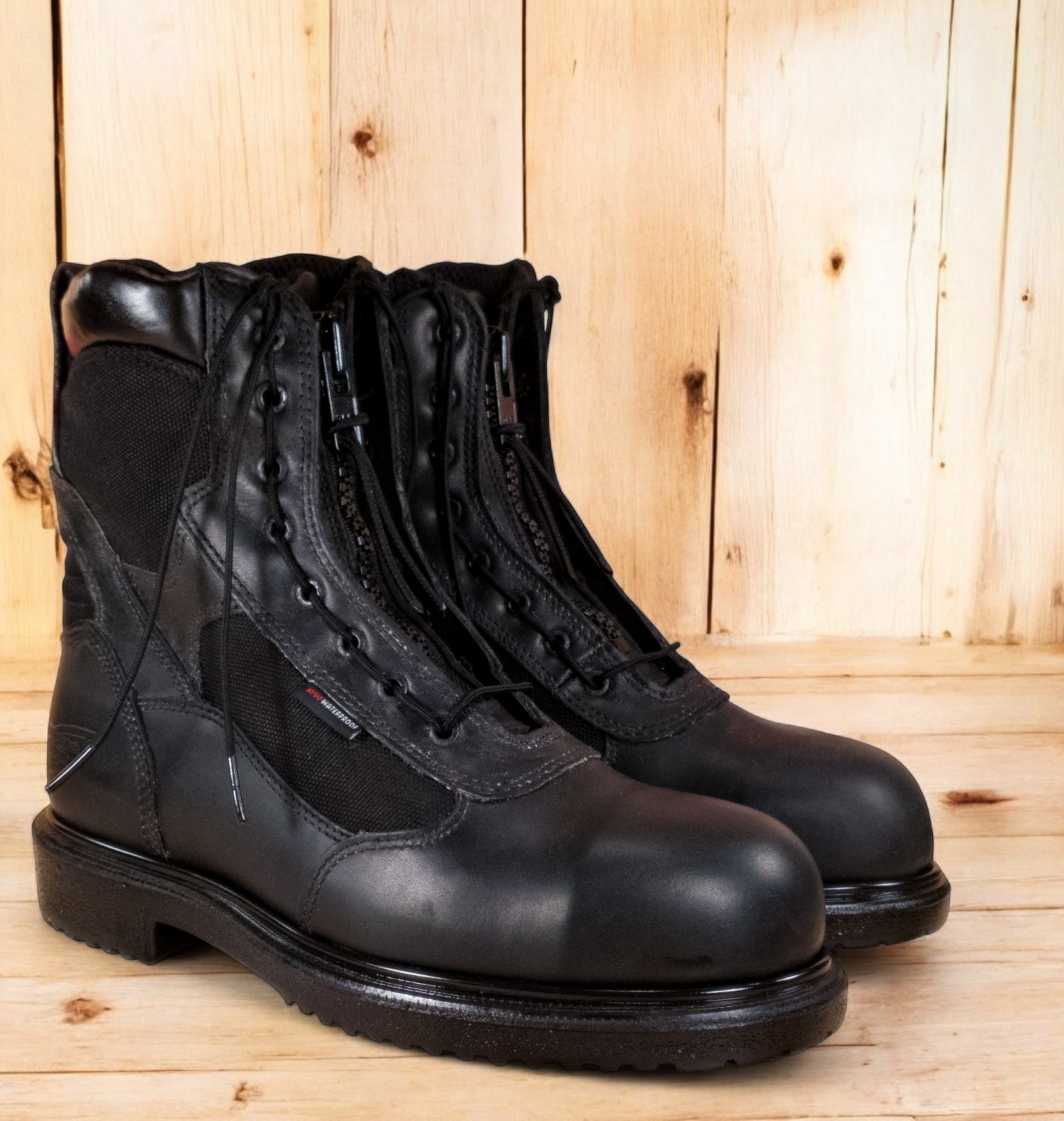 Red Wing 4273 Zip-Up Fire Boots (Steel Toe) (USA) (LOC#2) | eBay