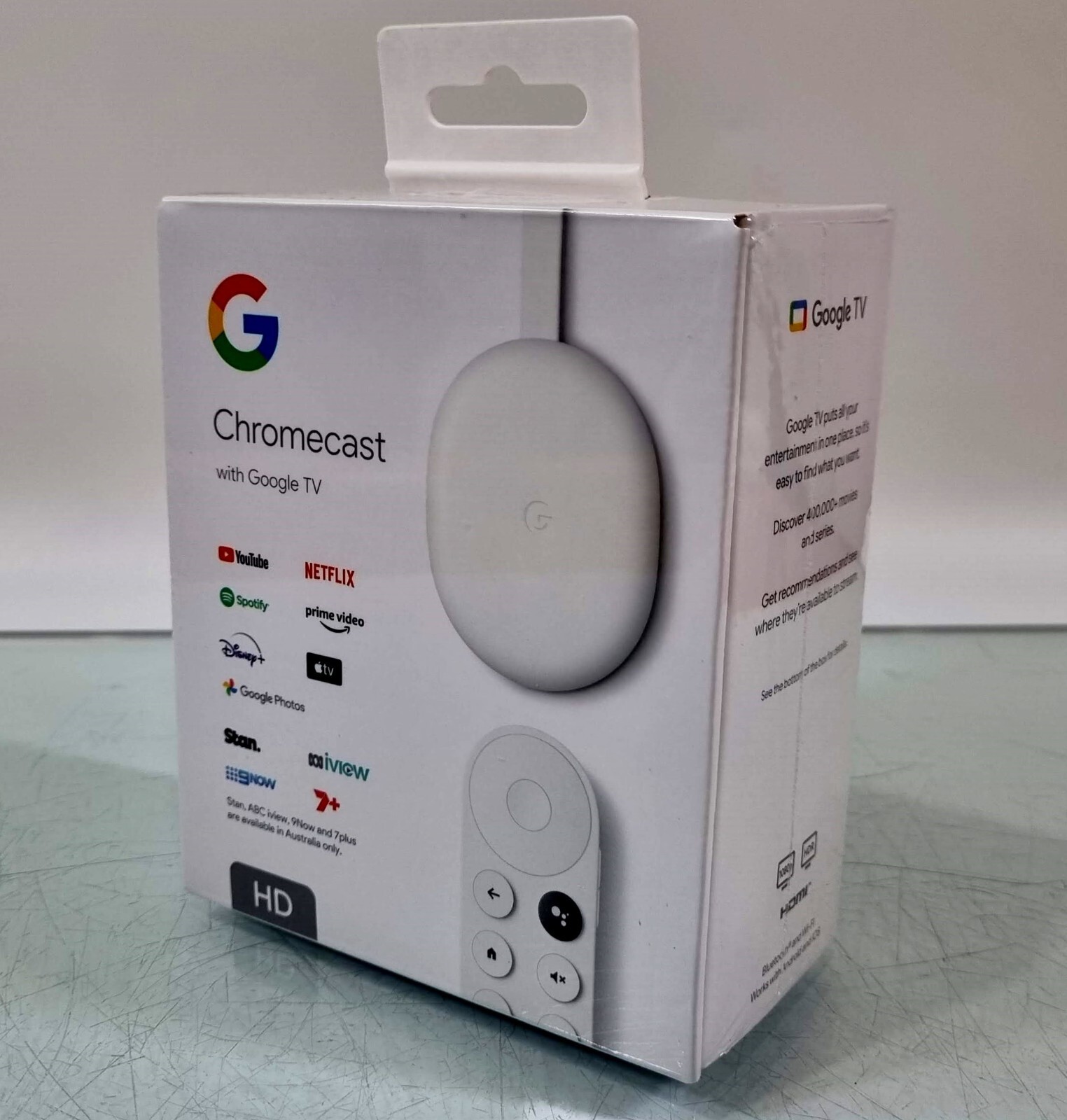 Google Chromecast HD with Google TV WIFI HDMI Digital SORRY OUT OF