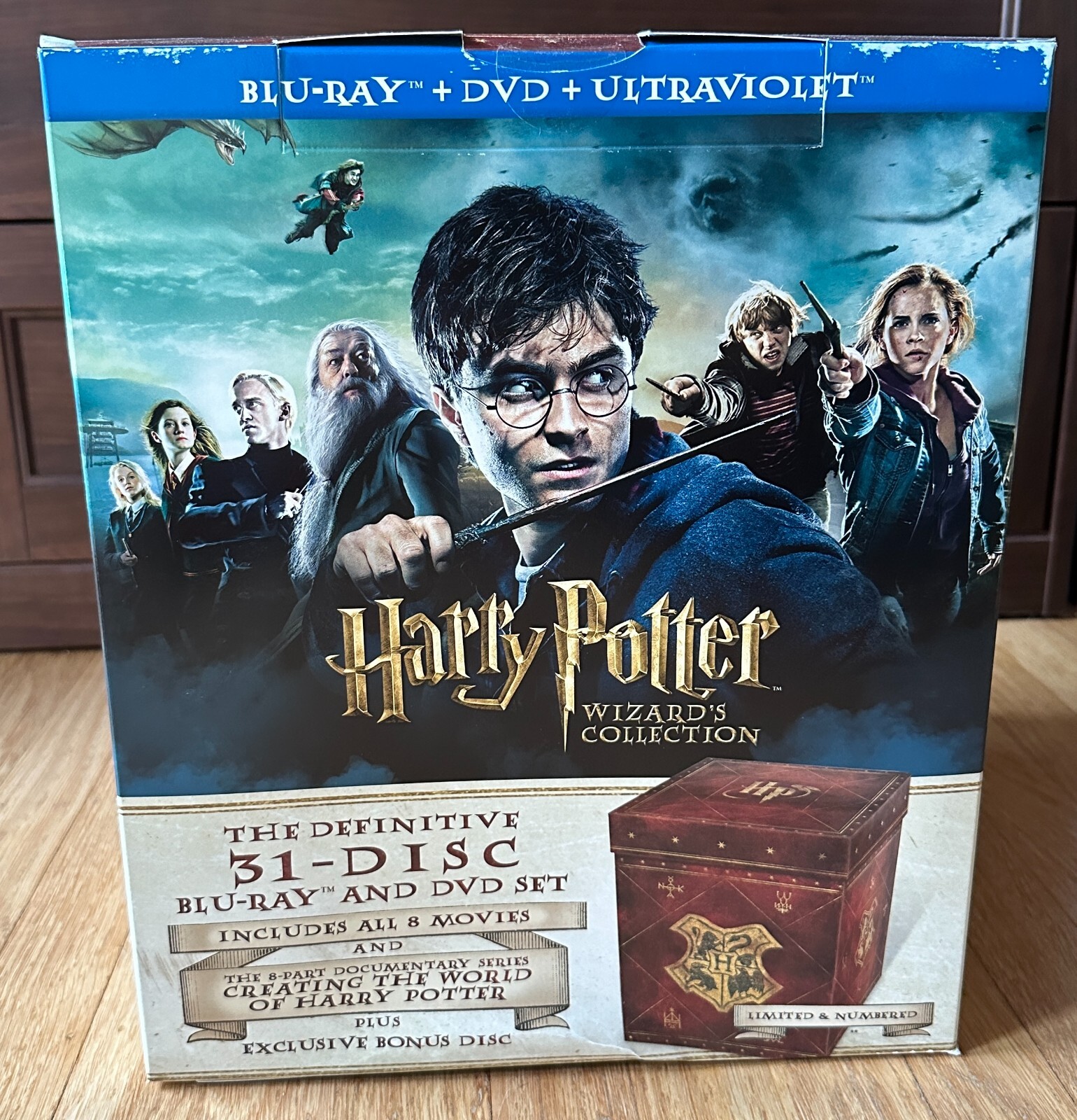 Harry Potter: Wizard's Collection (Blu-ray+DVD) Limited to 1000