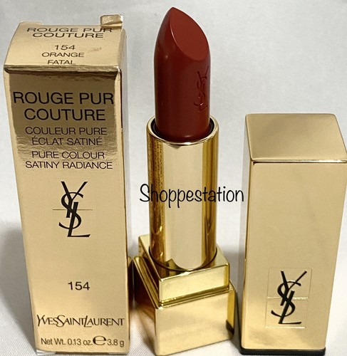 Yves Saint Laurent Rouge Pur Couture Satiny Radiance Shade 154