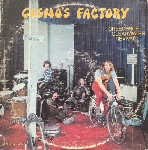 Cosmo's Factory CCR, 1970 First Press (LP=VG Cvr= Worn Original