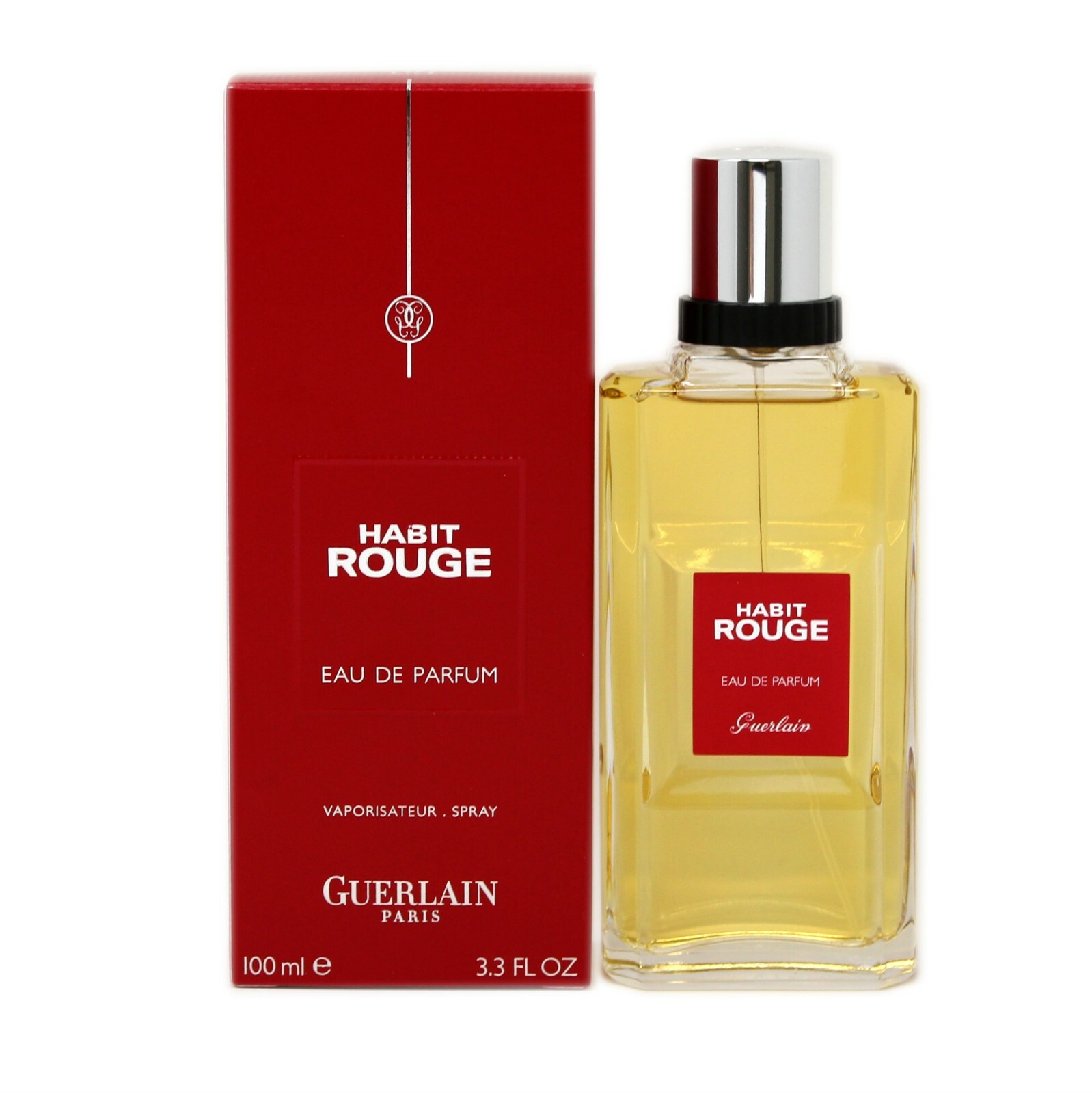 GUERLAIN HABIT ROUGE EAU DE PARFUM SPRAY 100 ML/3.3 FL.OZ. N/P | eBay