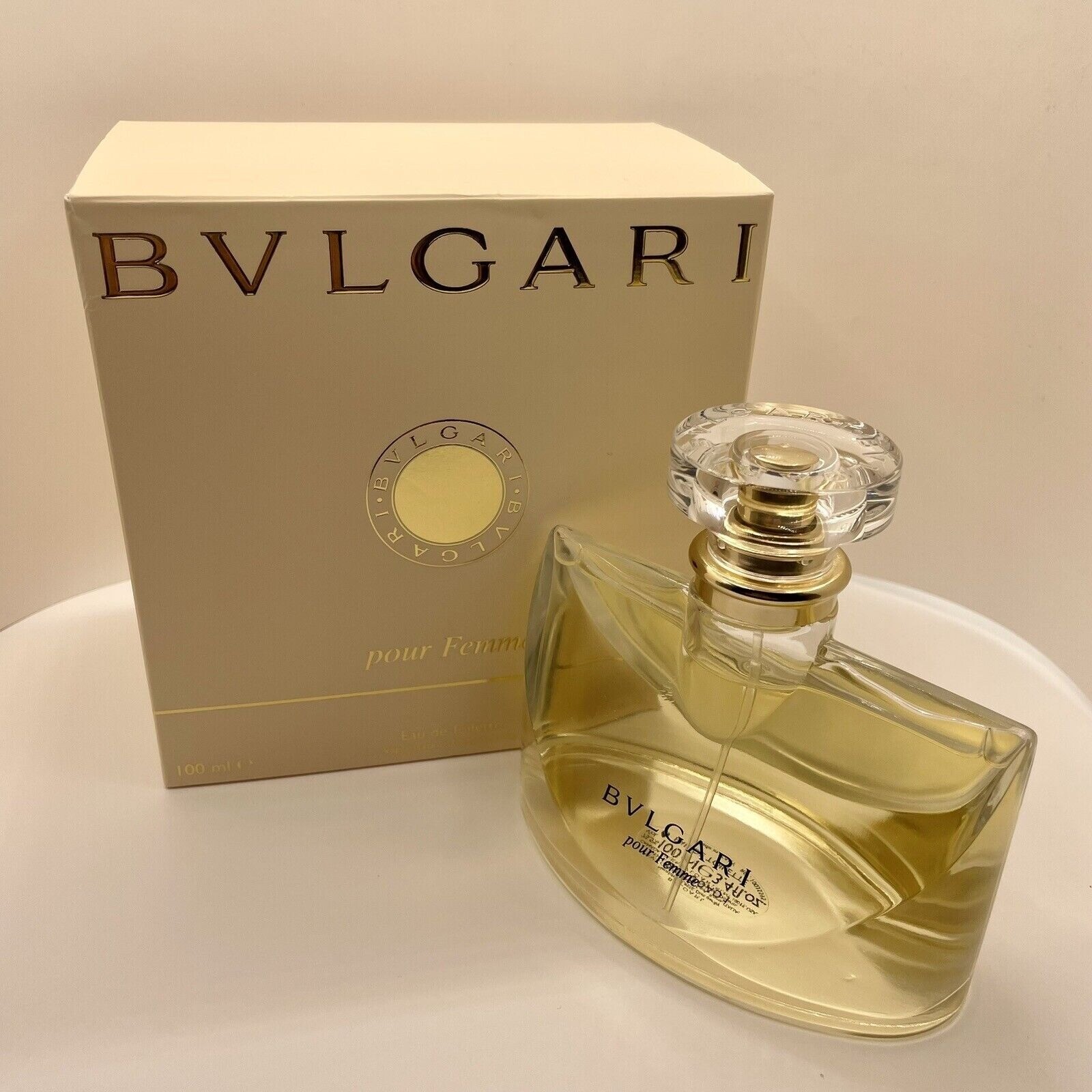 BVLGARI Pour Femme 100 ml 3.4 oz EDT Parfum Spray Discontinued
