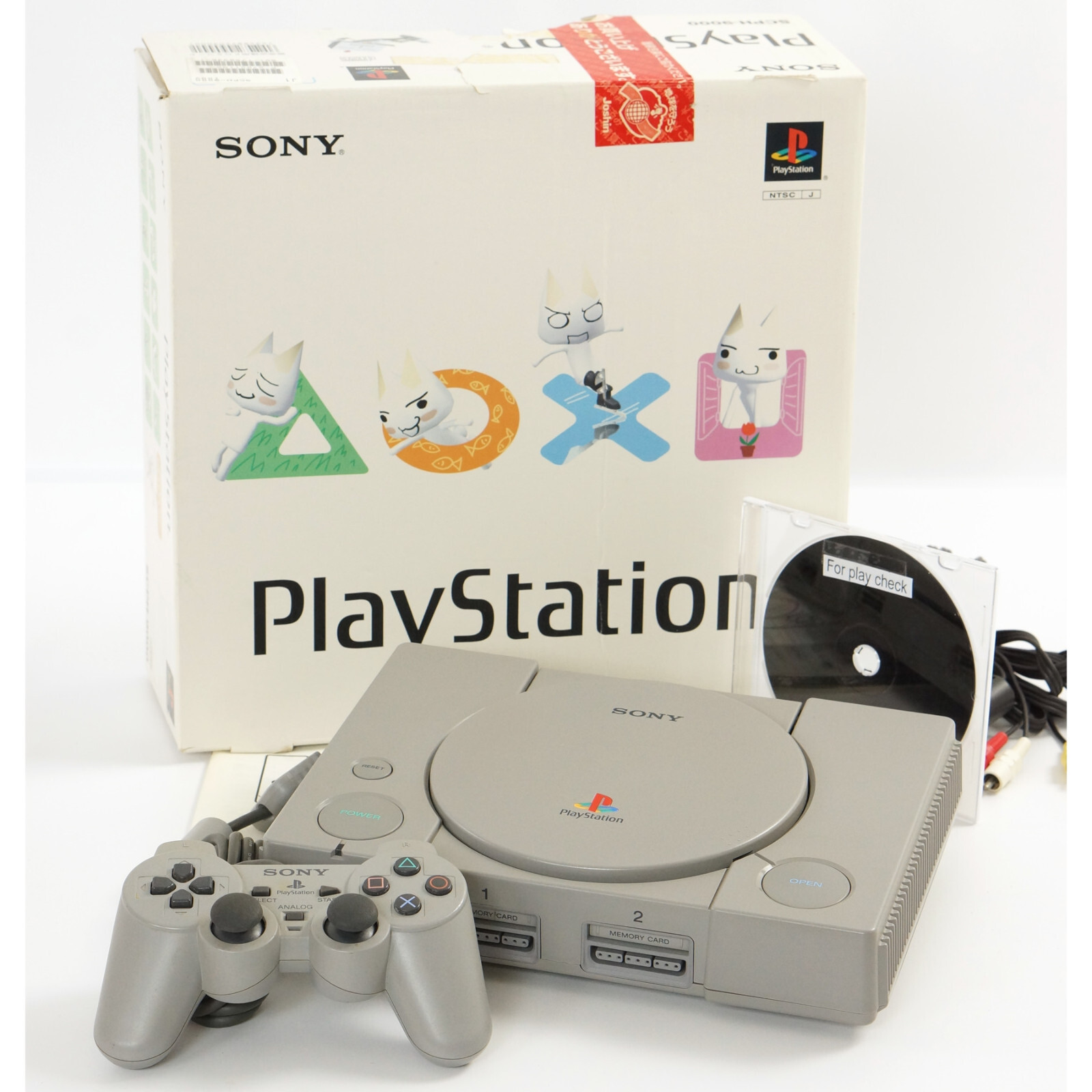 Sony PlayStation 1 PS1 Console SCPH-9000 TORO Boxed Tested System