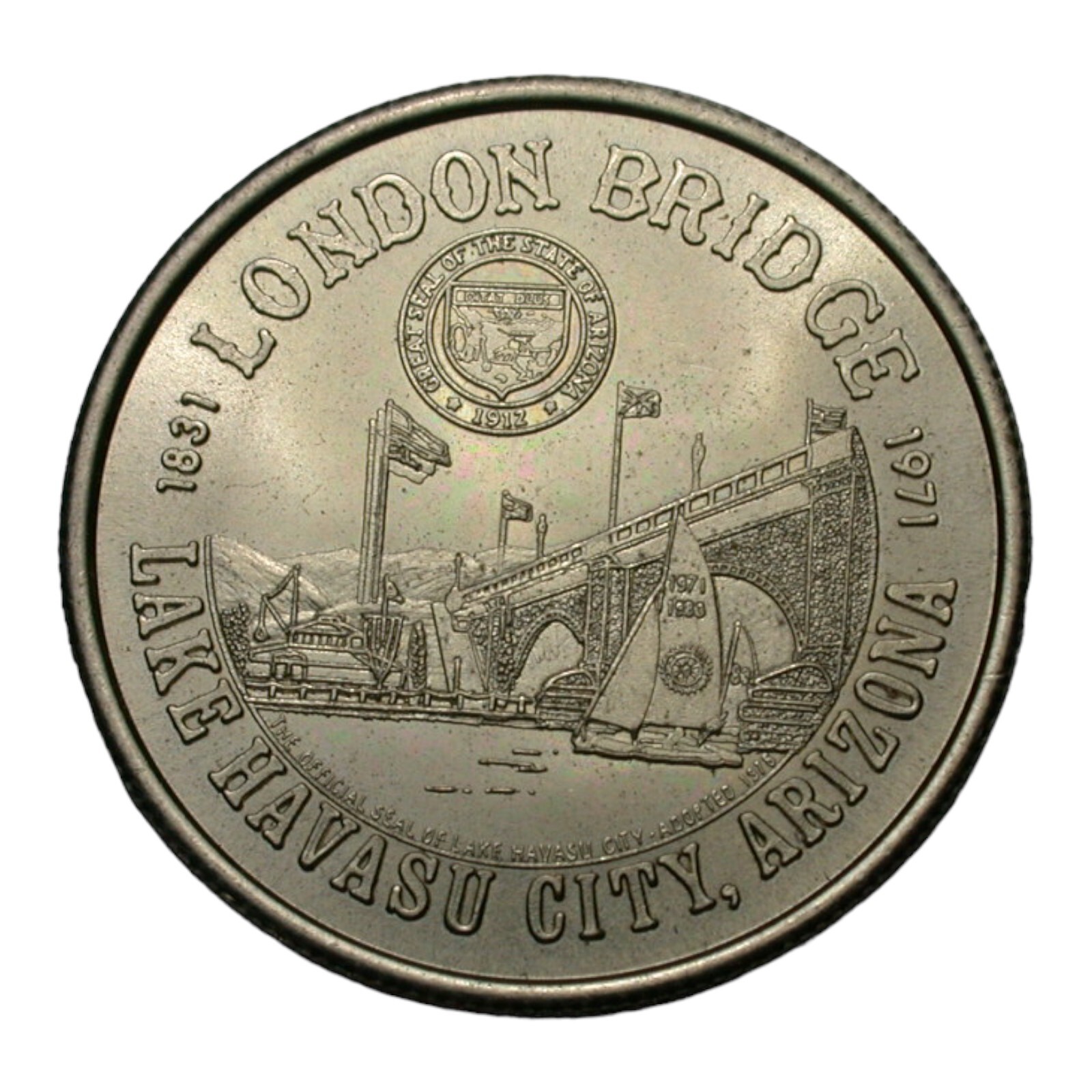 Lake Havasu City Arizona London Bridge Rotary Club Havasu Dollar