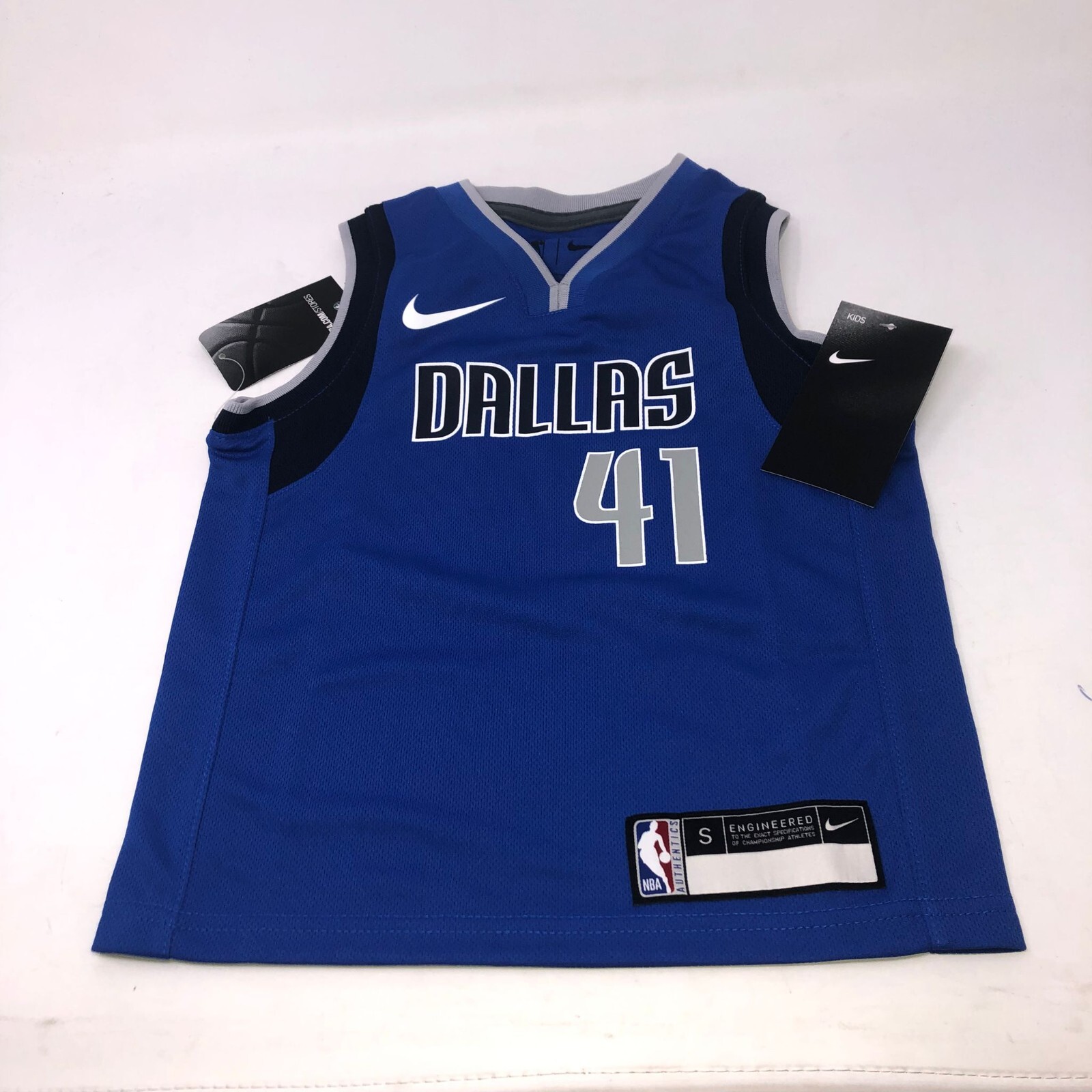 Nike Dallas Mavericks Dirk Nowitzki #41 Jersey Kids (4) Small | eBay