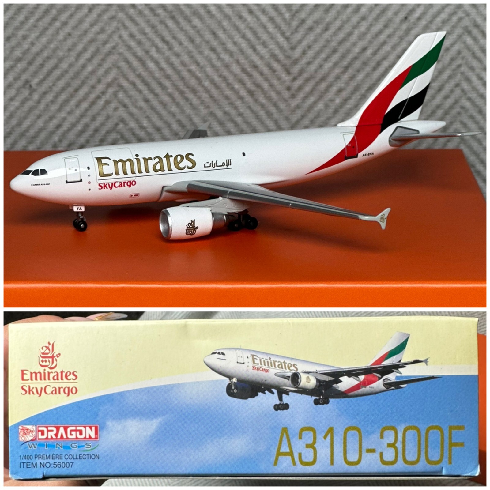 DRAGON WINGS 1:400 EMIRATES AIRBUS A310-300F A6-EFA - SKY CARGO