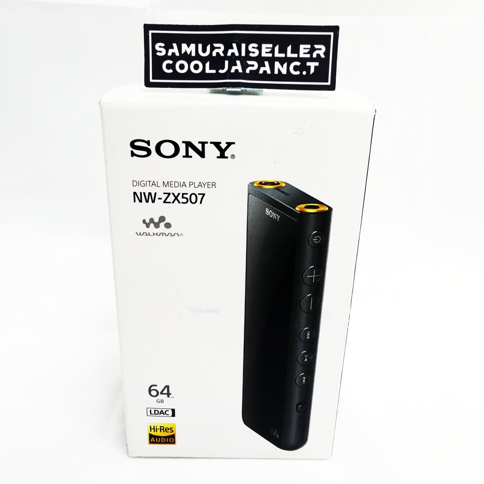 SONY WALKMAN 64GB Hi-Res ZX Series Audio Player NW-ZX507 Black
