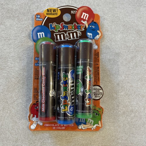 M&M's Lip Smacker LipSmacker's Lip Balm Pack, 3 Pack Milk