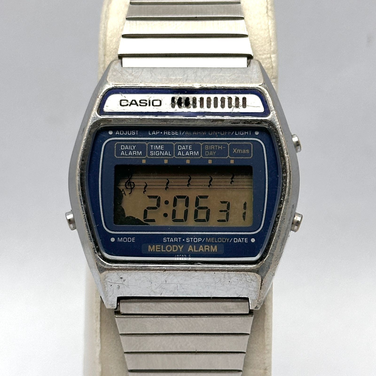 Casio Melody Alarm M-521 Quartz 407 Vintage Men's Watch | eBay