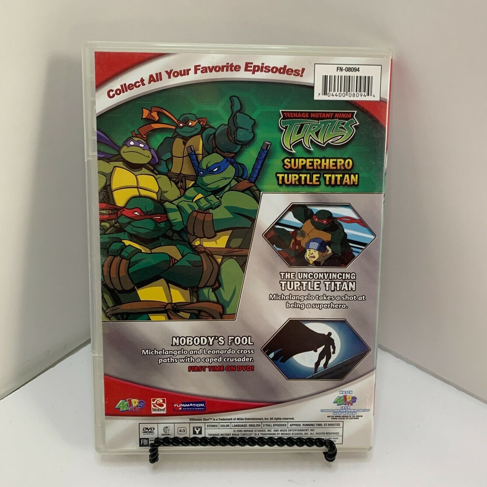 Teenage Mutant Ninja Turtles DVDouble Shot 2005 DVD 4Kids TV | eBay
