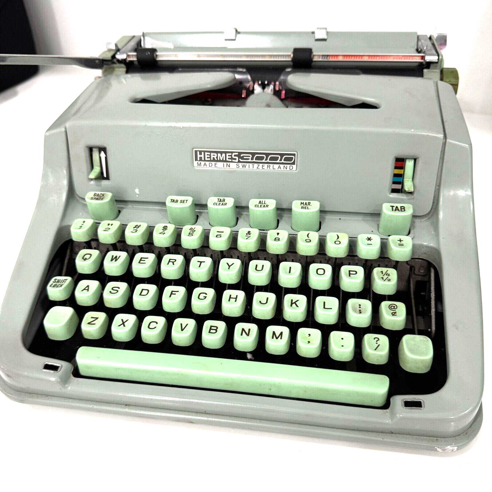 Hermes 3000 Typewriter - Rare! Made in Switzerland | eBay