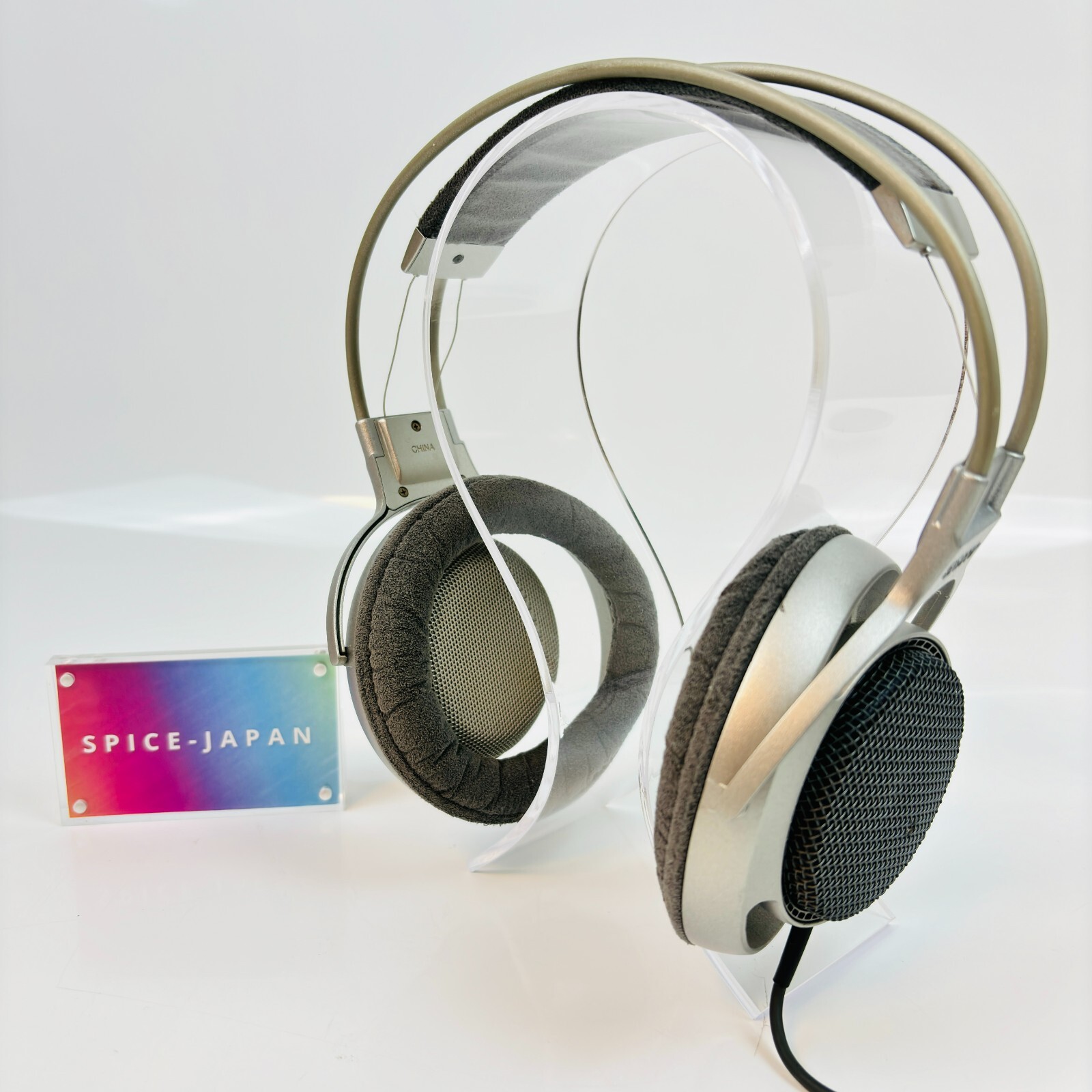 SONY MDR-F1 Open-Air Headphones Silver Working Japan | eBay
