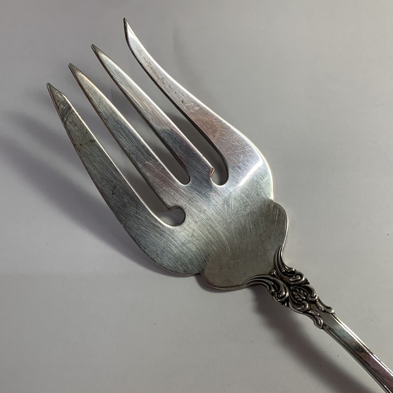 Reed and Barton Sterling Flatware, Grand Renaissance, Serving Fork