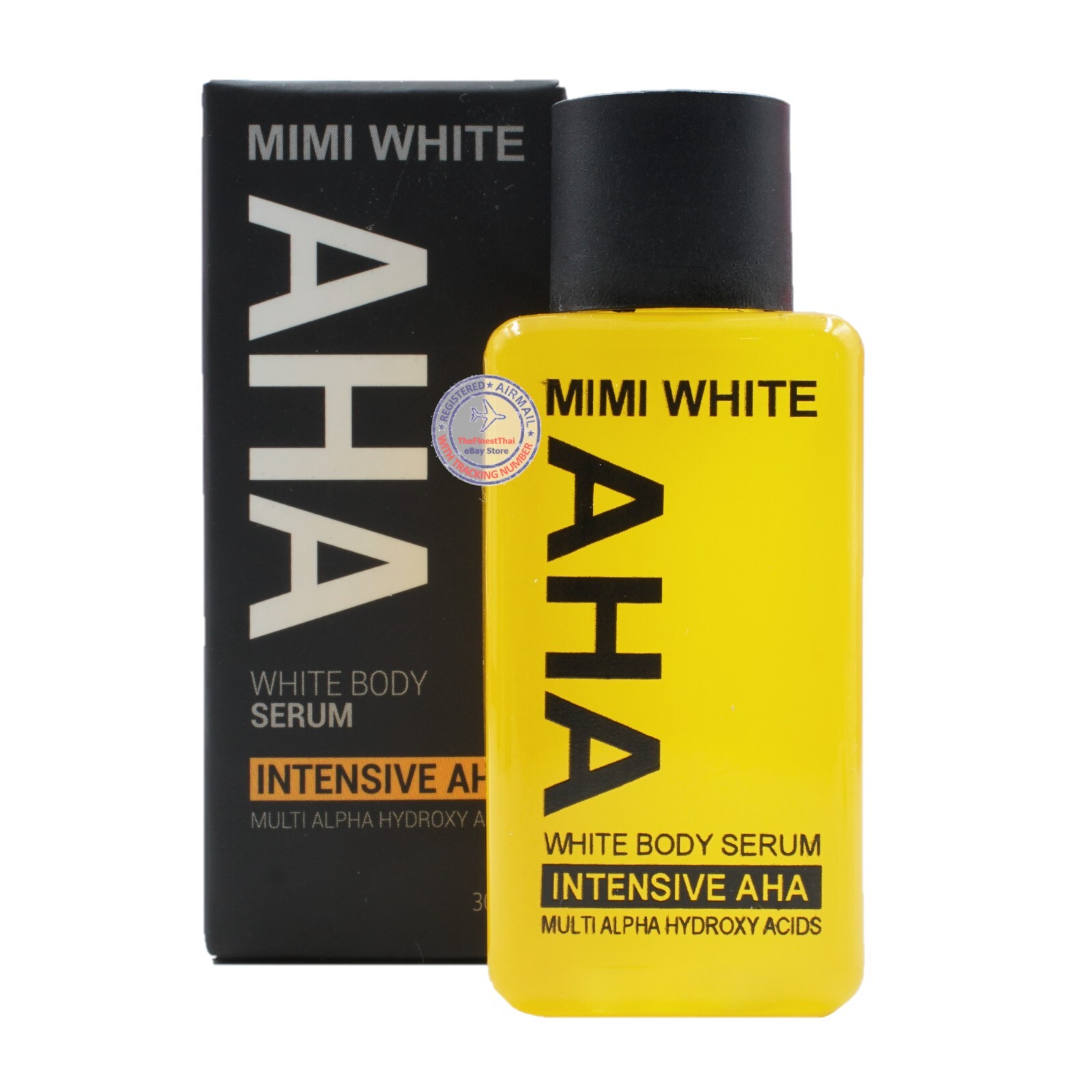 Mimi White AHA Serum Brightening Body Serum 30ml x 6 Ship from USA