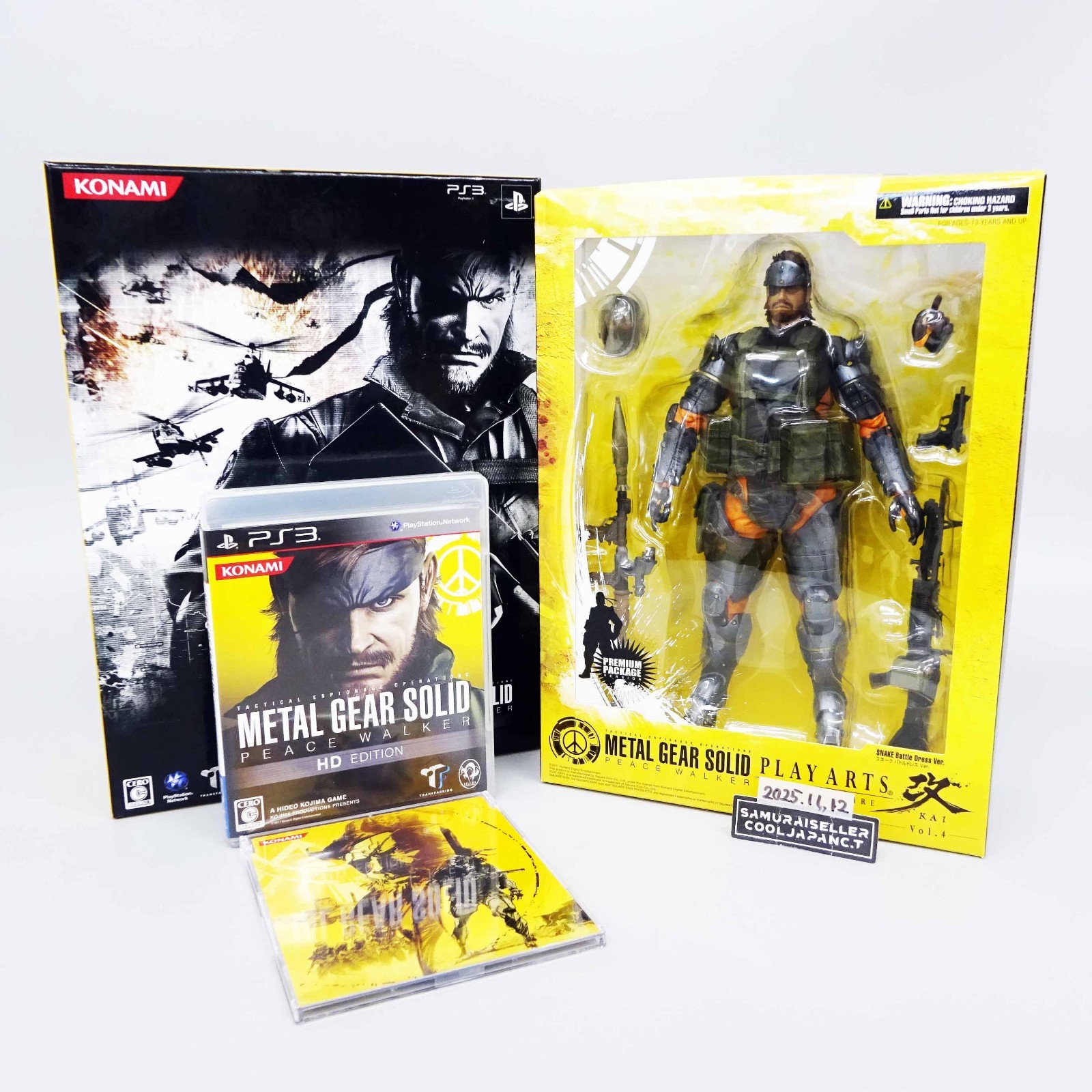 METAL GEAR SOLID Peace Walker HD Limited Edition PS3 Konami 2011