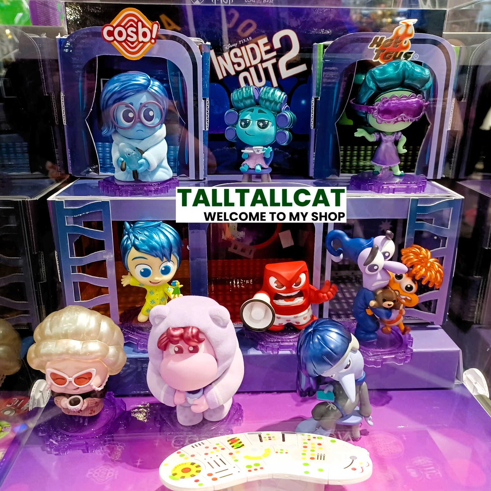 Hot Toys x PIXAR CBX239 INSIDE OUT 2 Series 2 Cosbi Full box