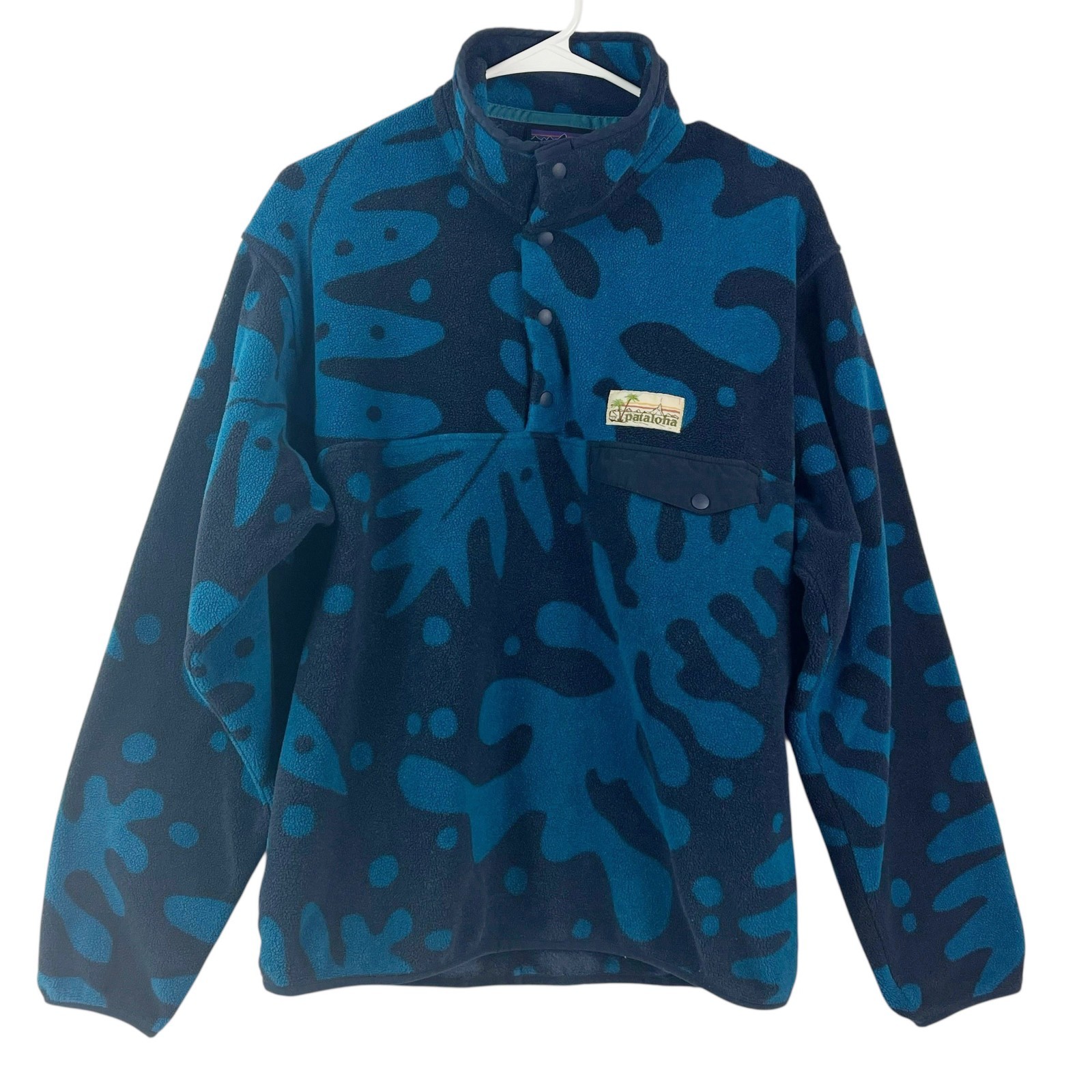 PATAGONIA Synchilla Fleece Snap-T Pullover 2017 Pataloha Ferns Big