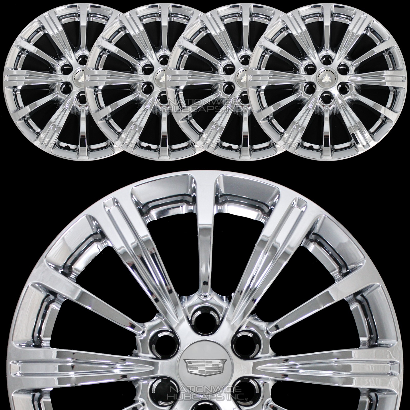 4 fits Cadillac XT5 2017-2019 Chrome 18