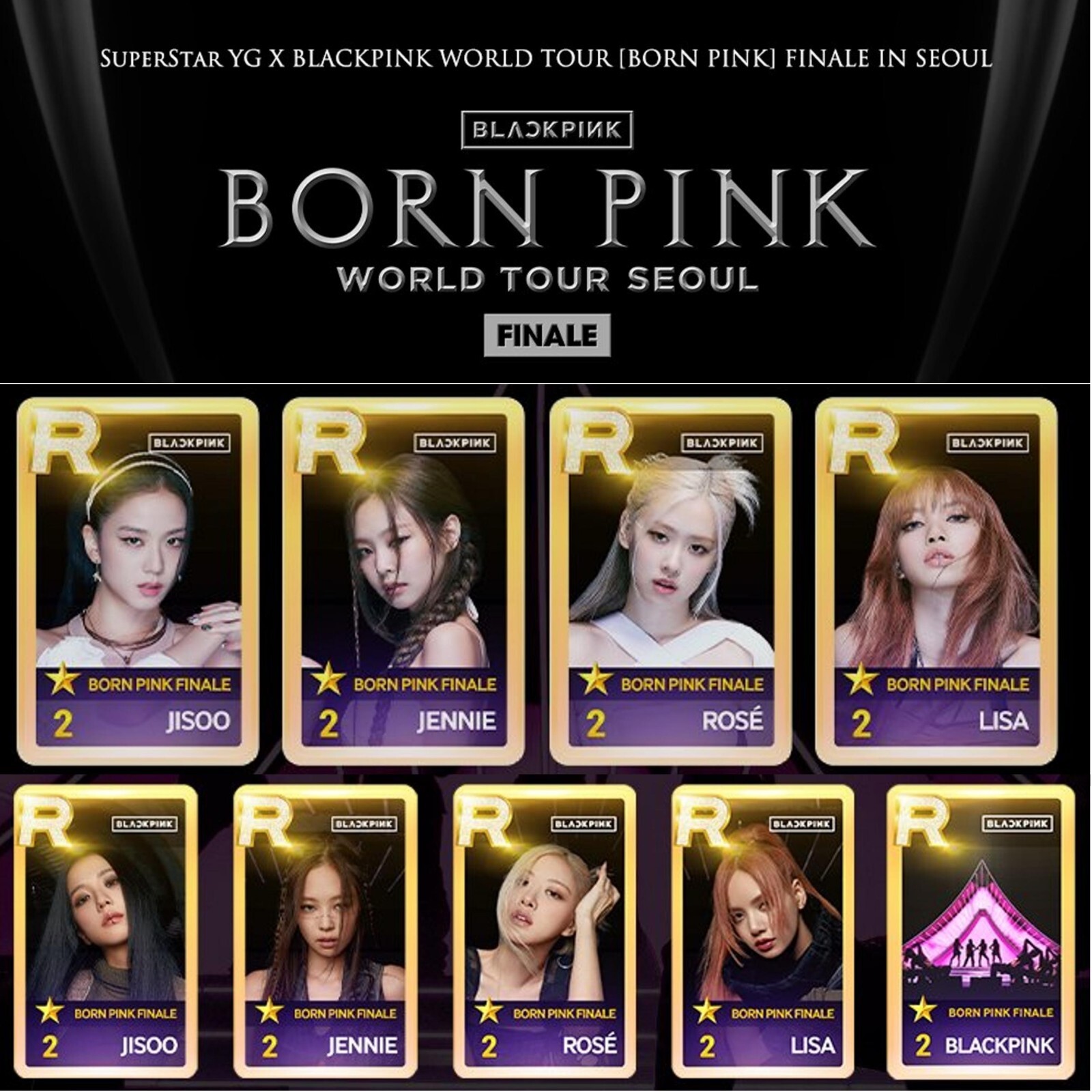 BLACKPINK X SUPERSTAR YG WORLD TOUR BORN PINK FINALE IN SEOUL