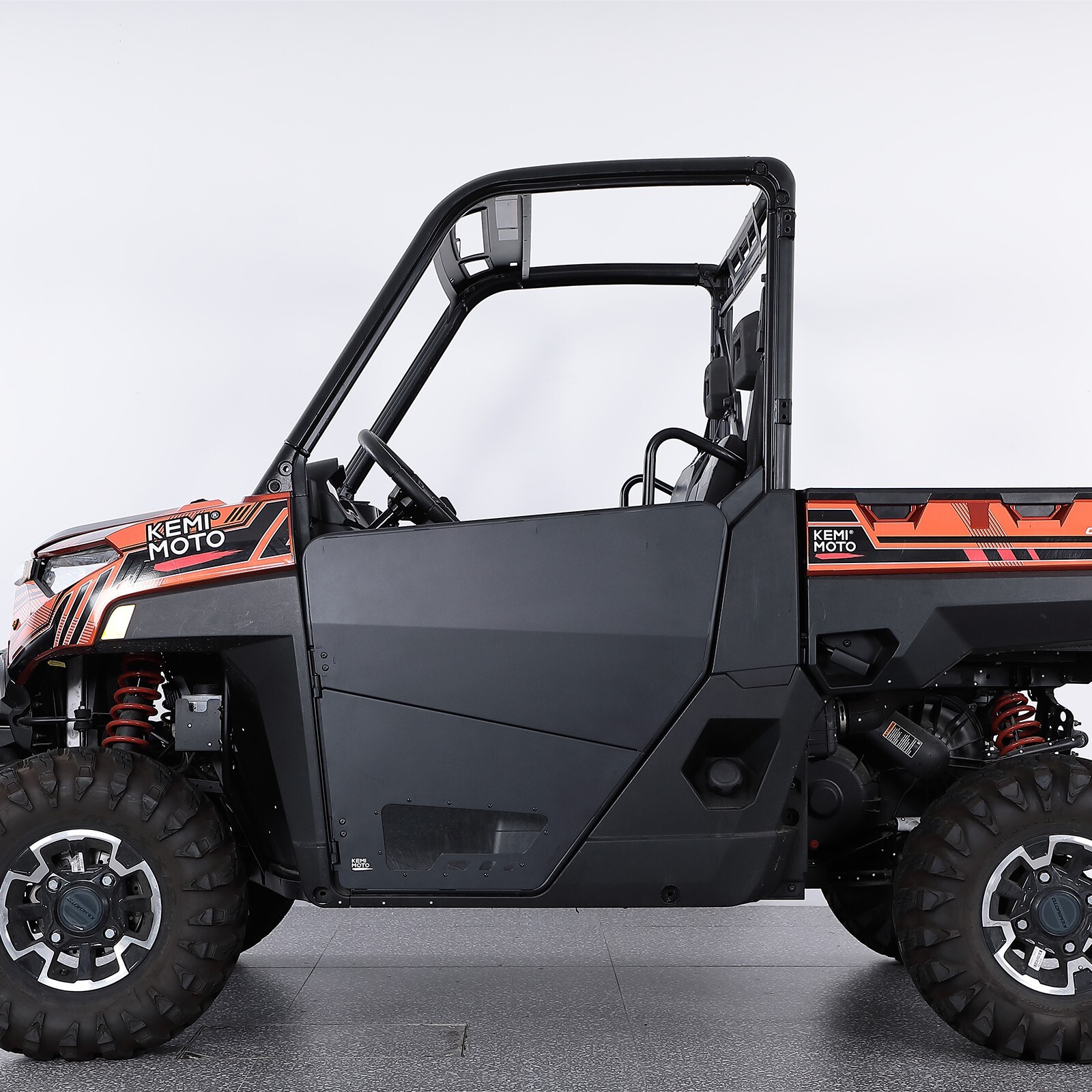 KEMIMOTO Heavy Duty Half Aluminum Doors for Polaris Ranger XP 1000