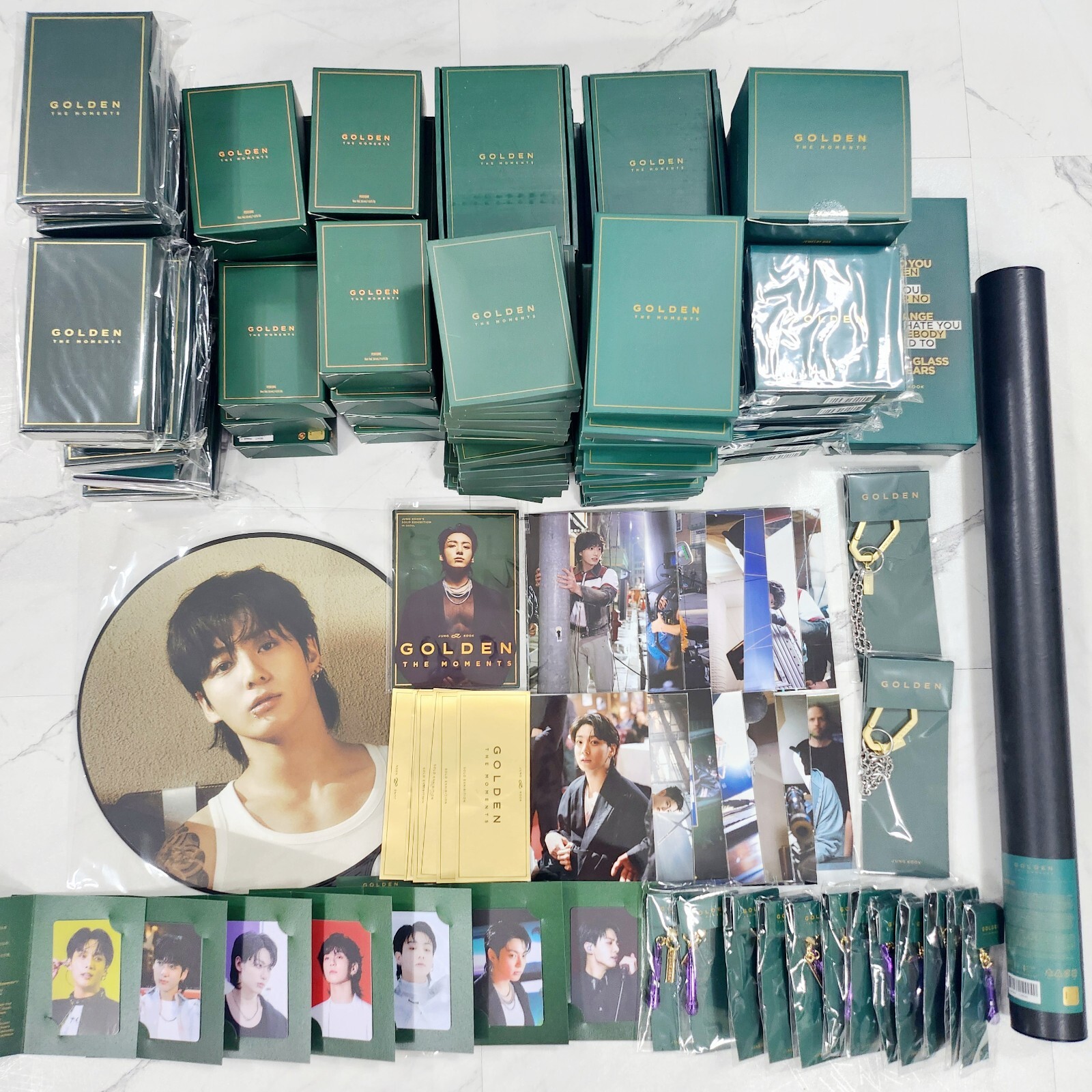 ON HAND] BTS JUNGKOOK Exhibition 'GOLDEN: The Moments' POP UP