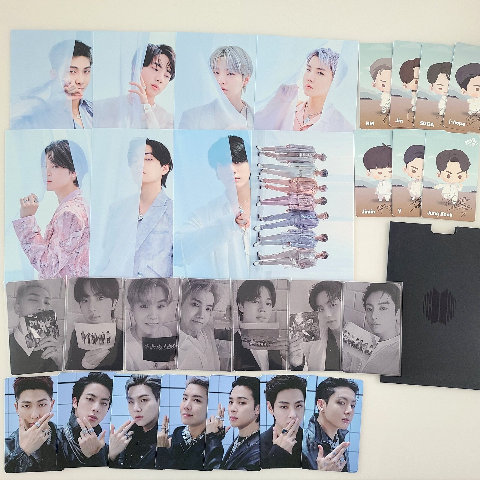 BTS PROOF Album Standard Edition Official Photo Card & Postcard