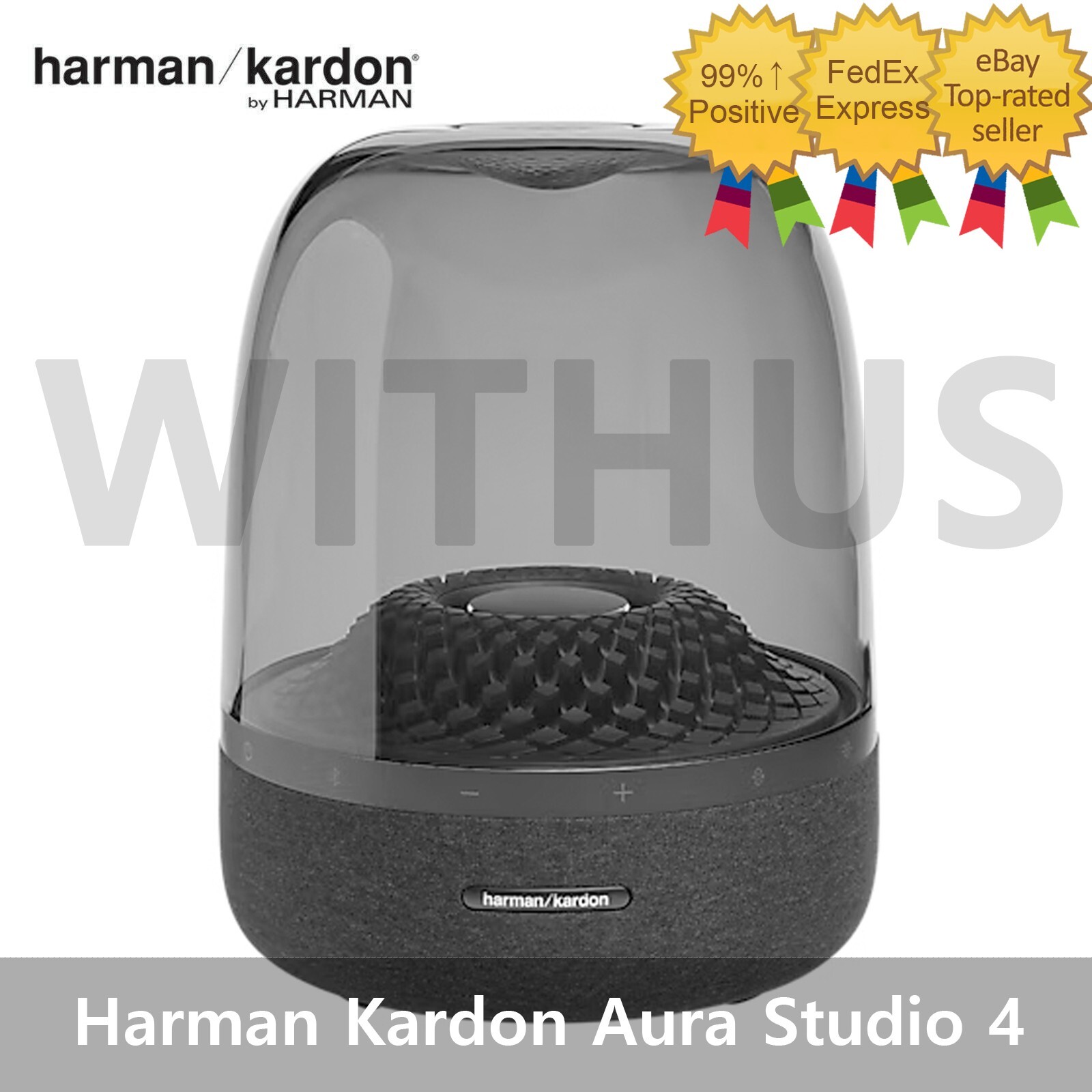 Harman Kardon Aura Studio4 Wireless Bluetooth Speaker & Ambient