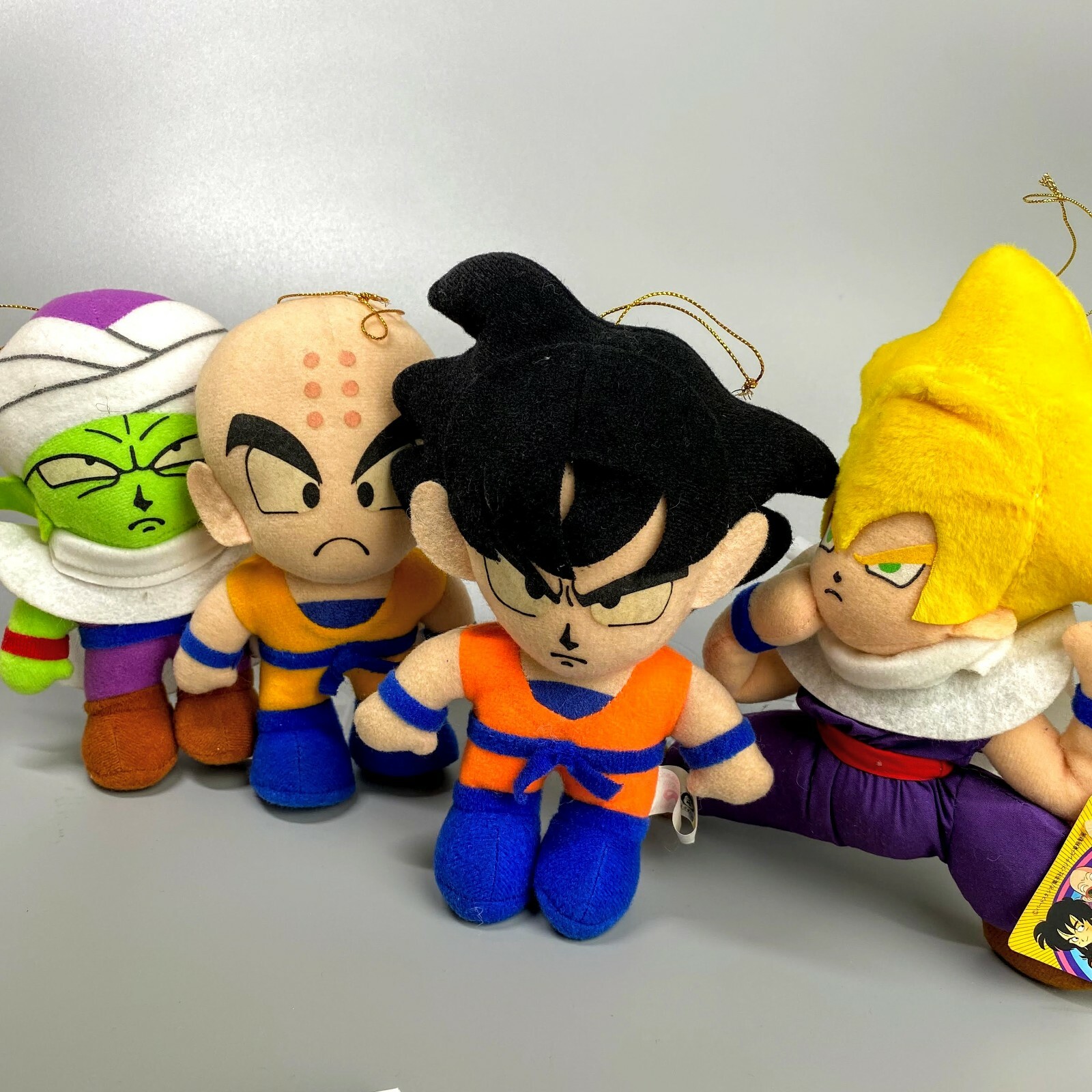 1992 Dragon Ball Z initial item 4 body set Stuffed Plush doll