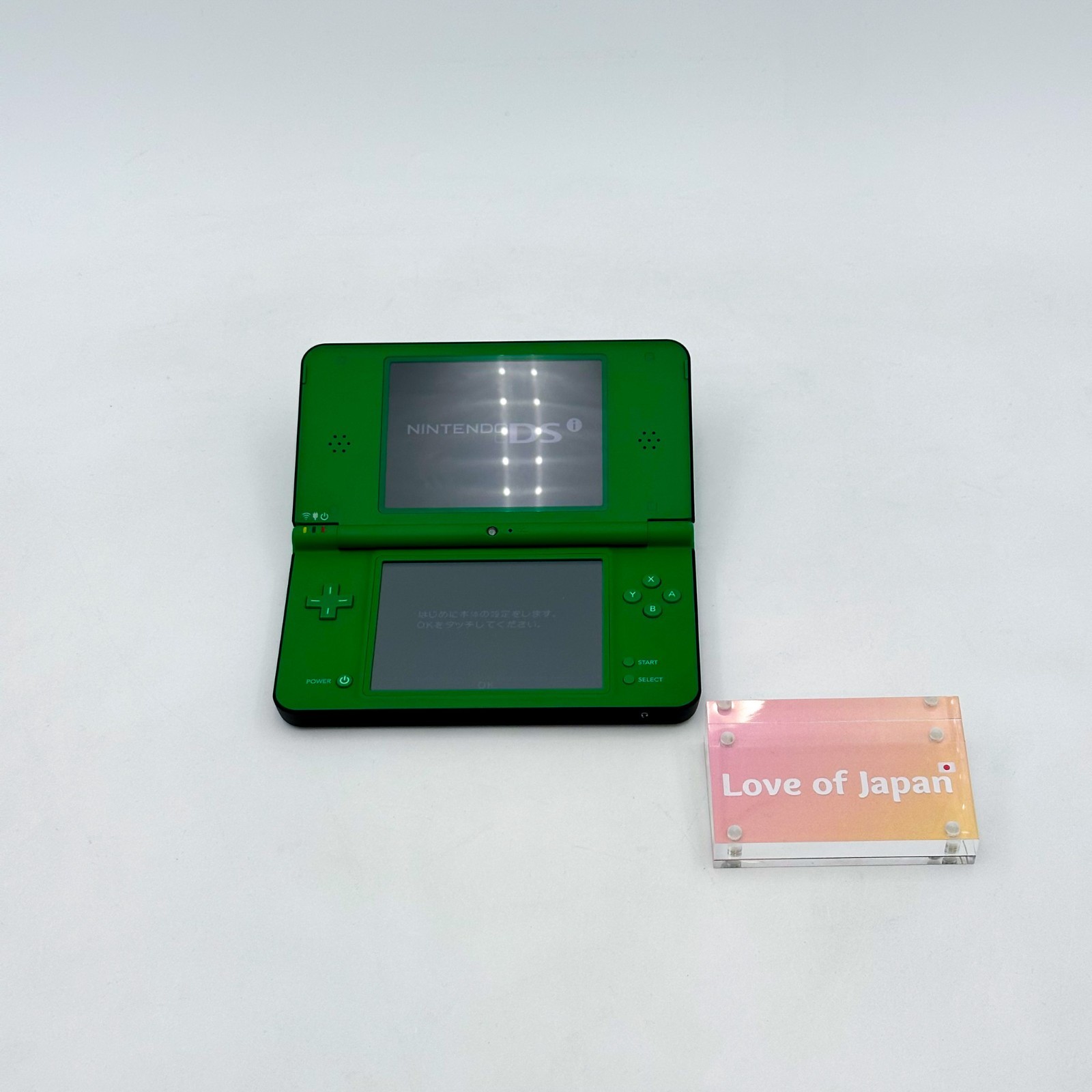 Nintendo DSi LL XL DS Green Console Handheld System Good Condition