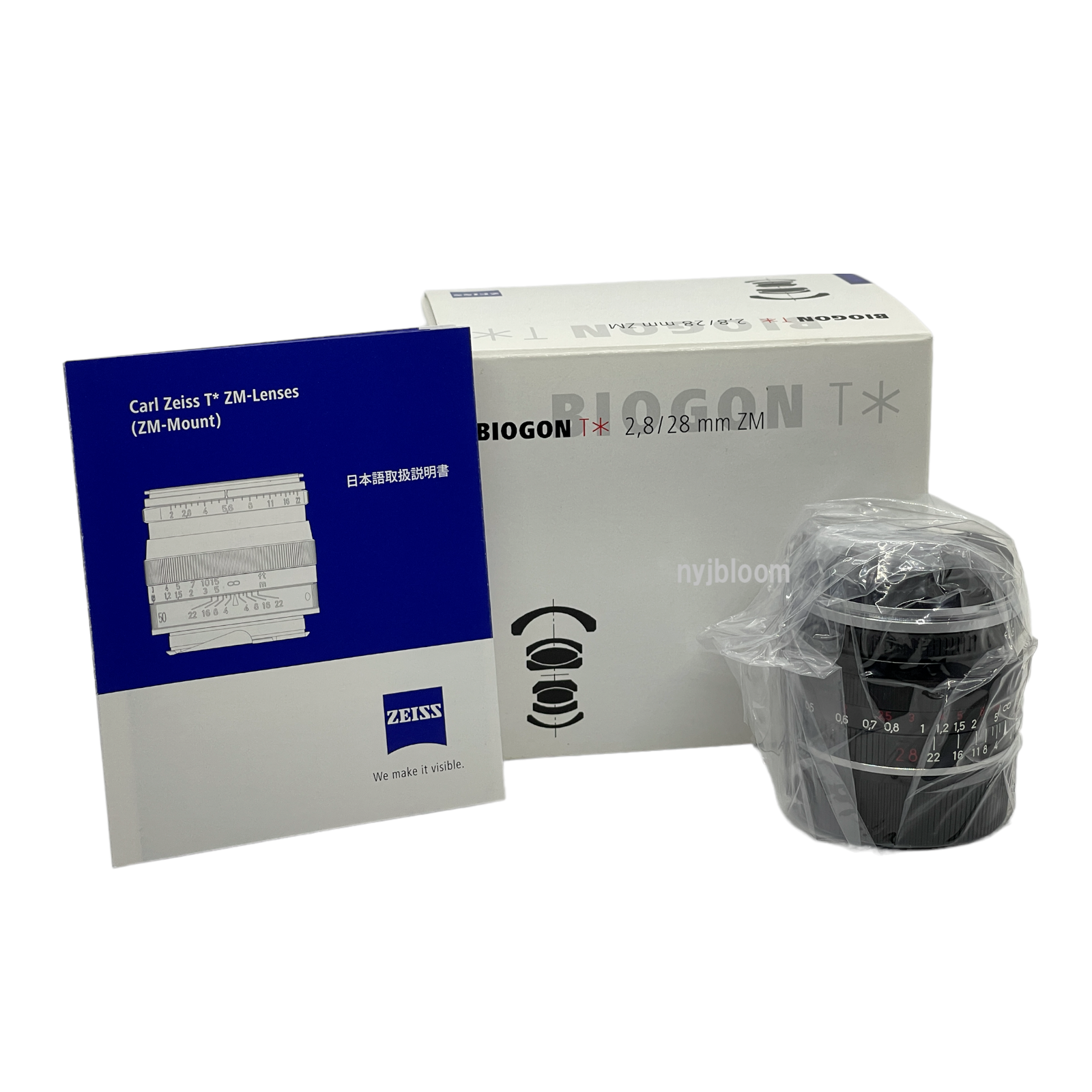 Carl Zeiss ZEISS Biogon T* 28mm f2.8 ZM Lens BLACK | Leica M Mount